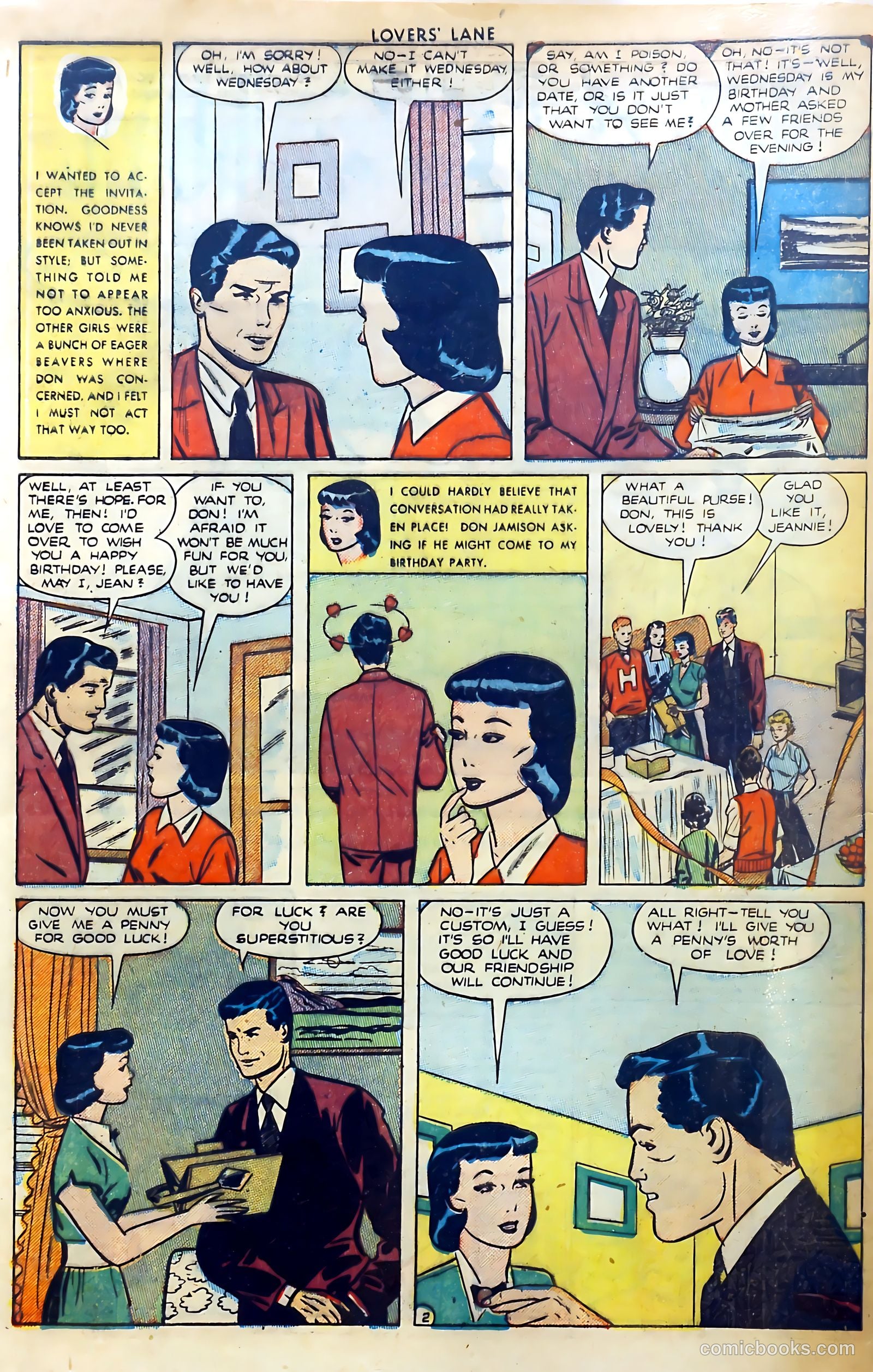 Lovers' Lane #7 (1950) — page 42 of 52