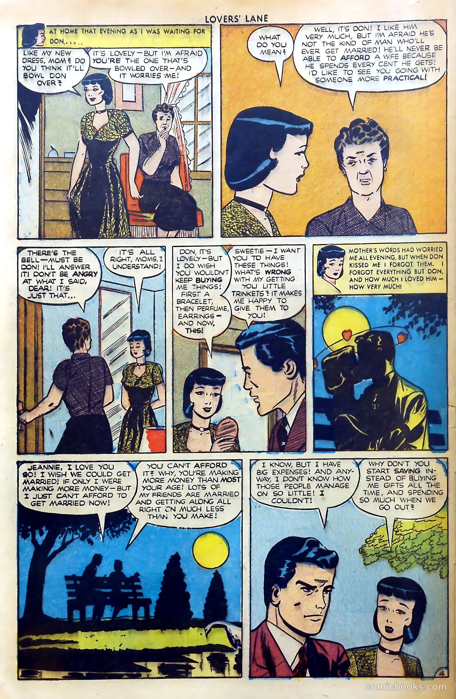 Lovers' Lane #7 (1950) — page 44 of 52