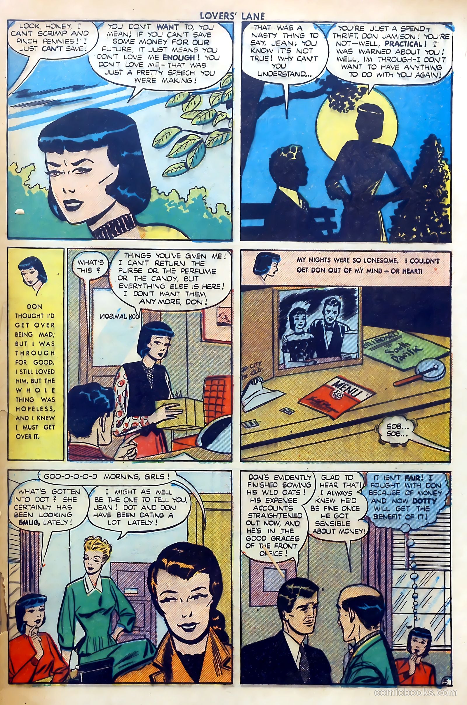Lovers' Lane #7 (1950) — page 45 of 52