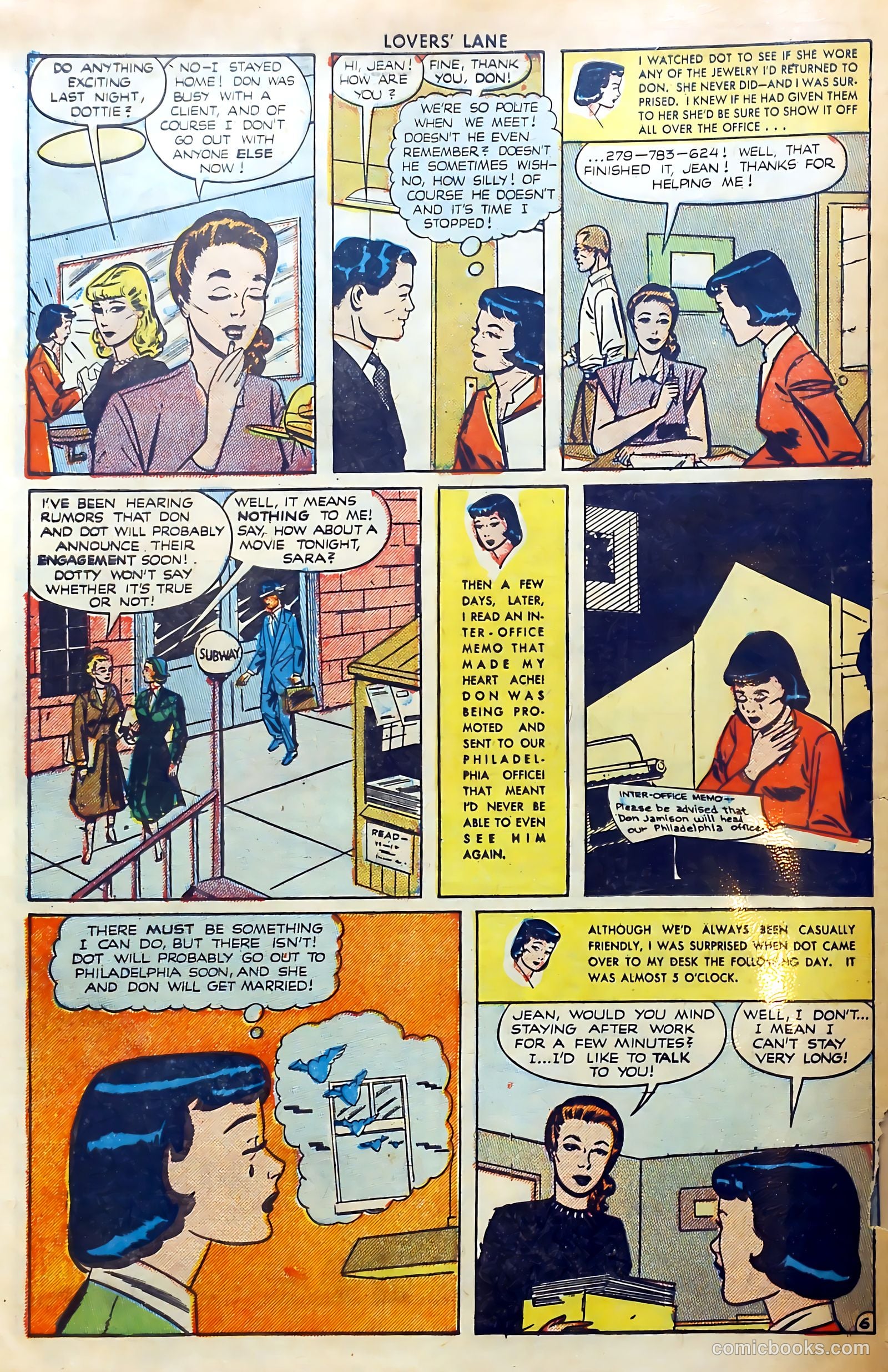 Lovers' Lane #7 (1950) — page 46 of 52