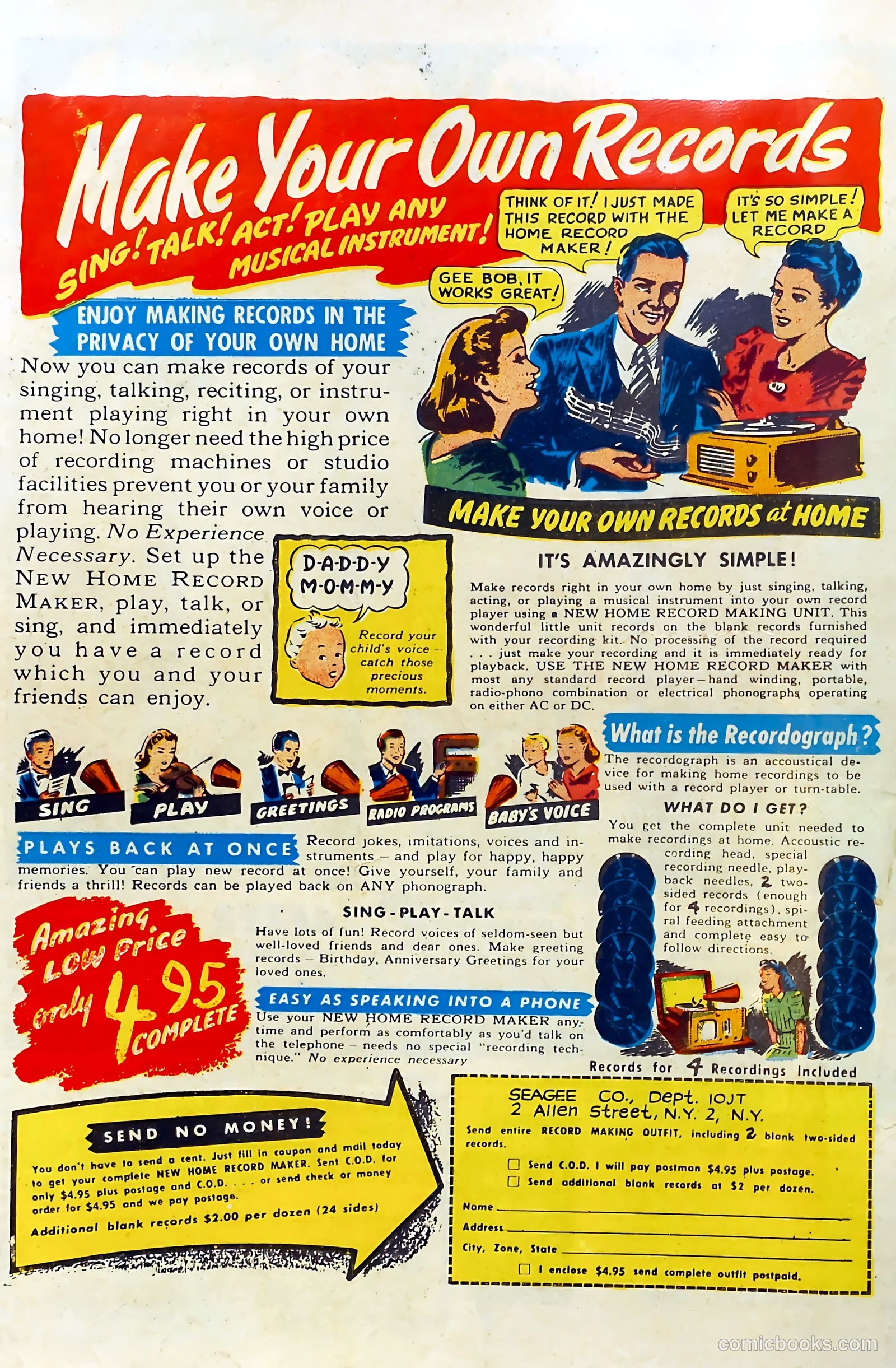 Lovers' Lane #7 (1950) — page 52 of 52