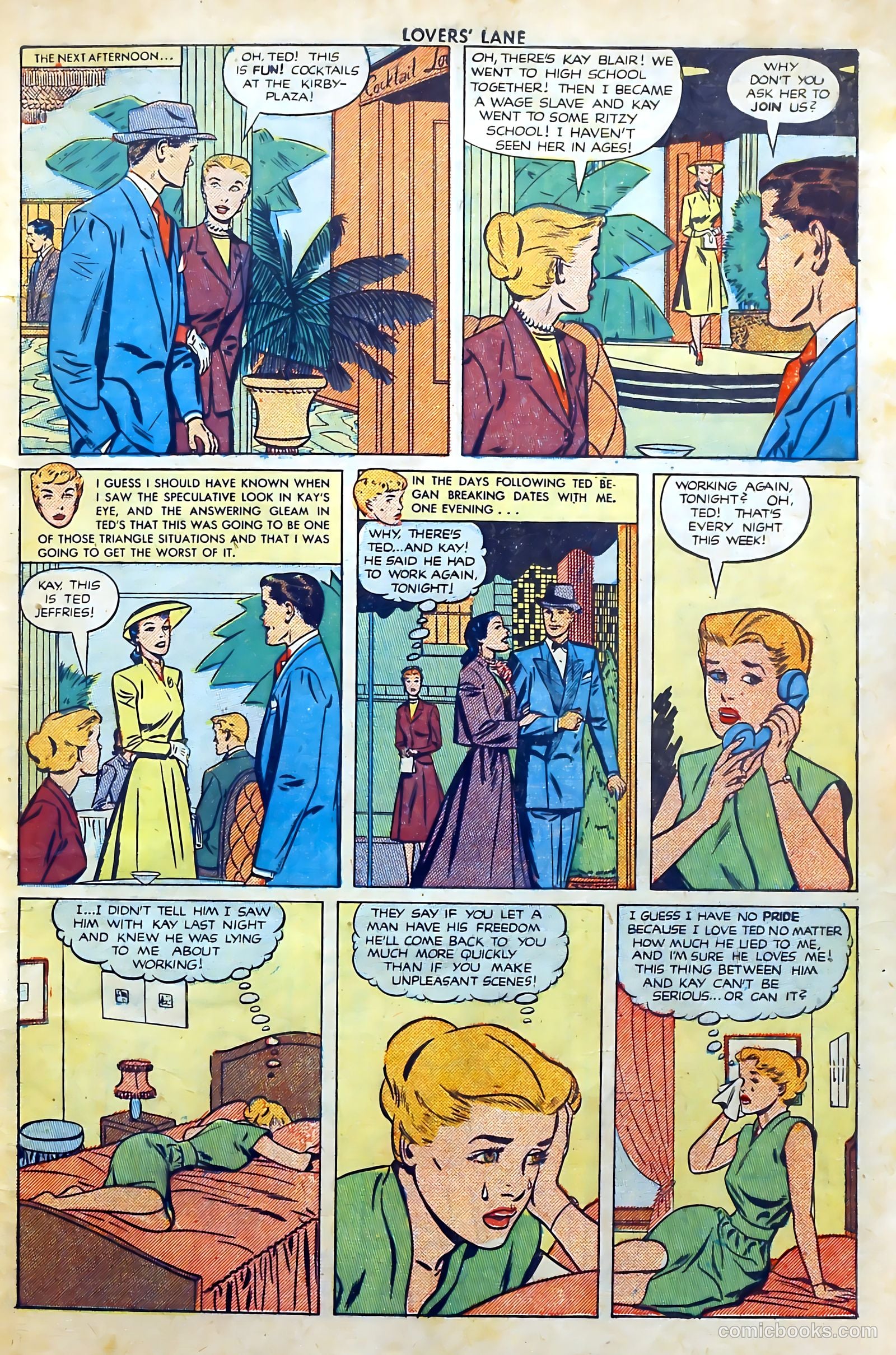 Lovers' Lane #8 (1950) — page 5 of 53