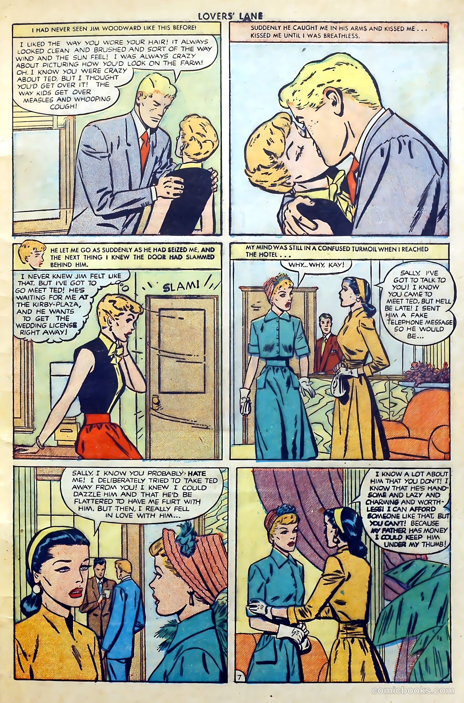 Lovers' Lane #8 (1950) — page 9 of 53