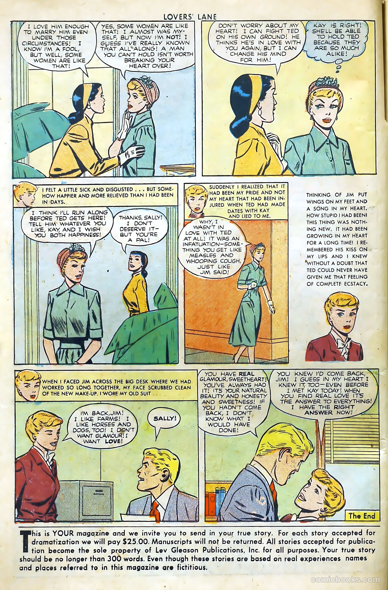 Lovers' Lane #8 (1950) — page 10 of 53