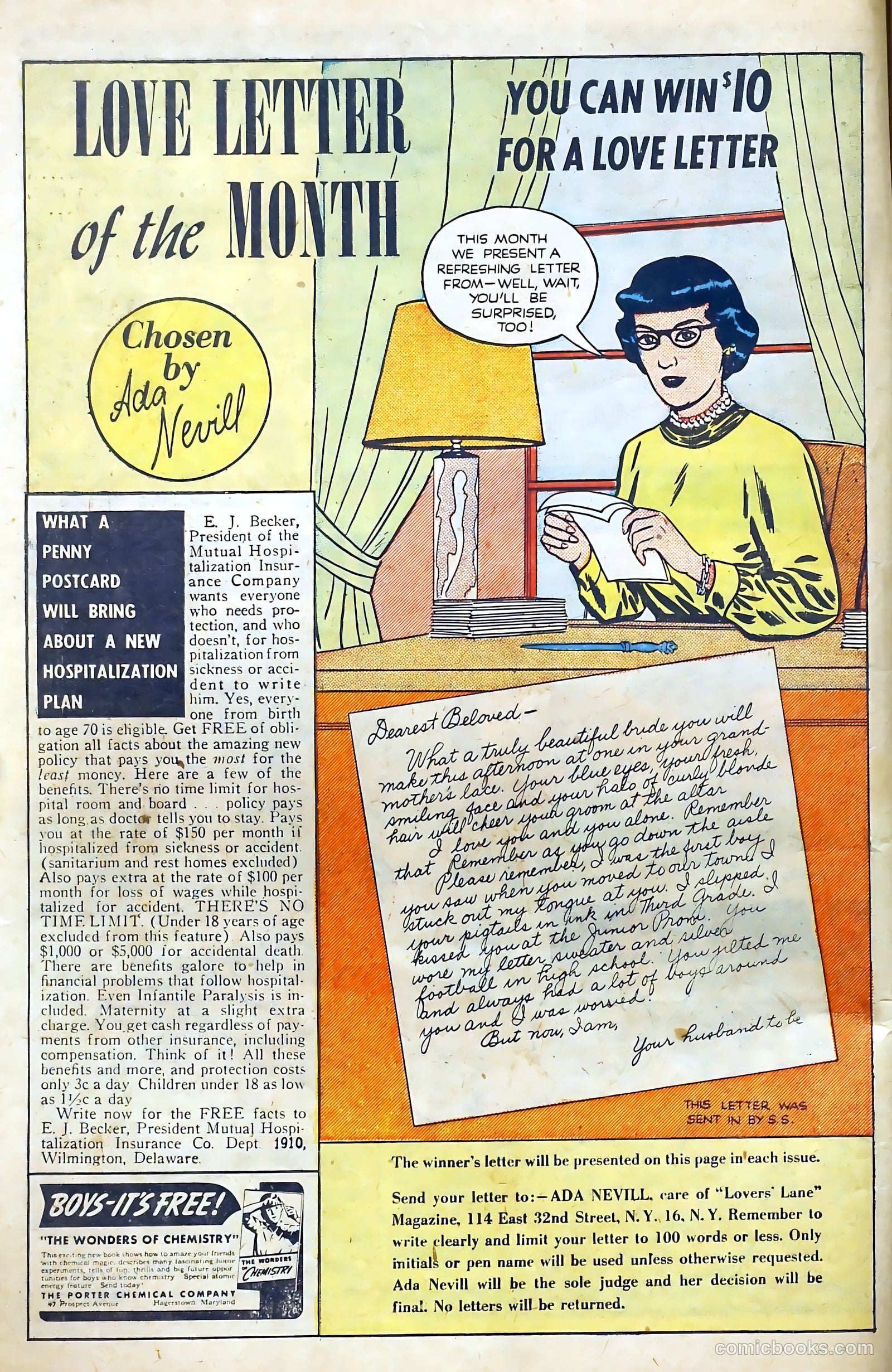 Lovers' Lane #8 (1950) — page 12 of 53
