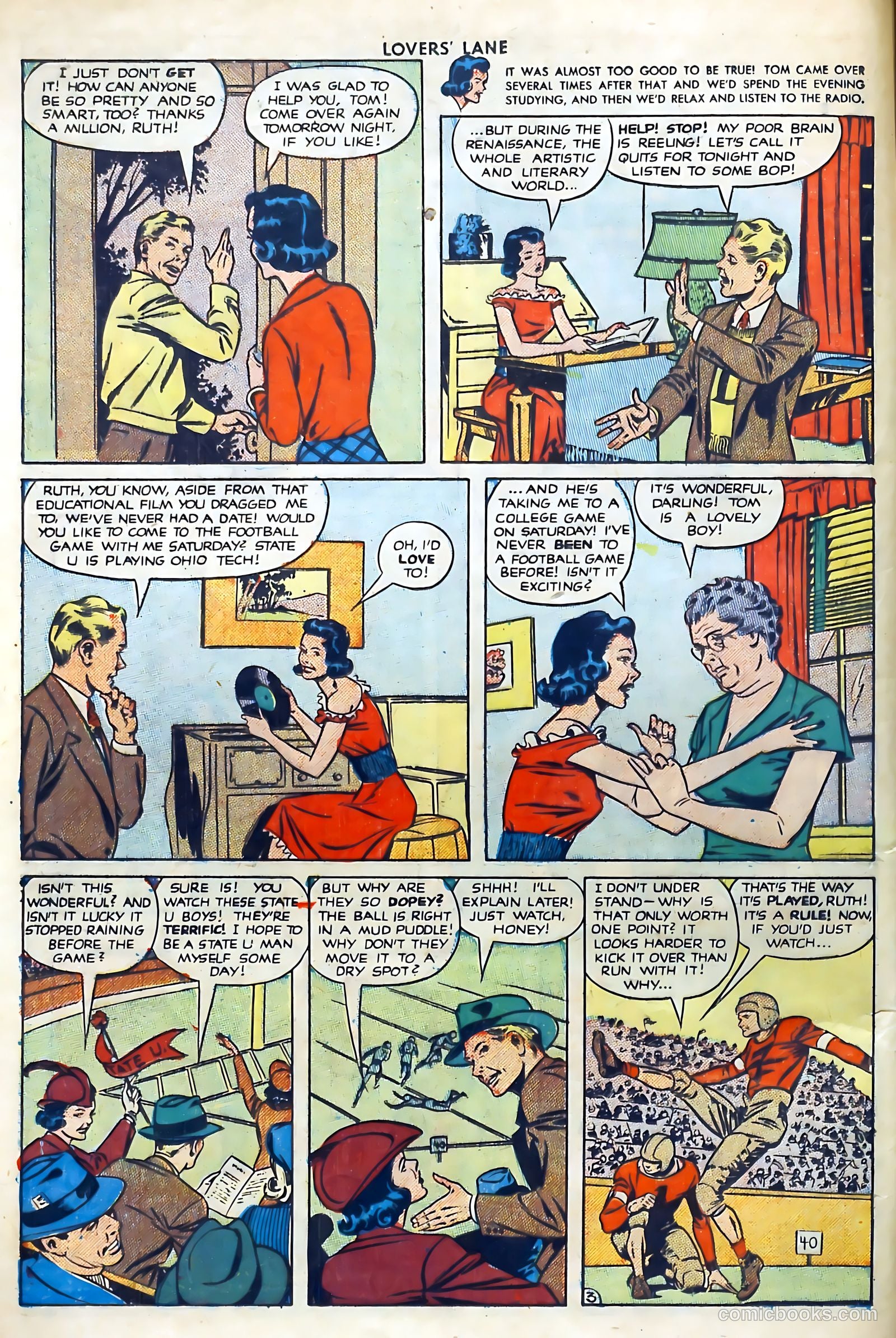 Lovers' Lane #8 (1950) — page 16 of 53