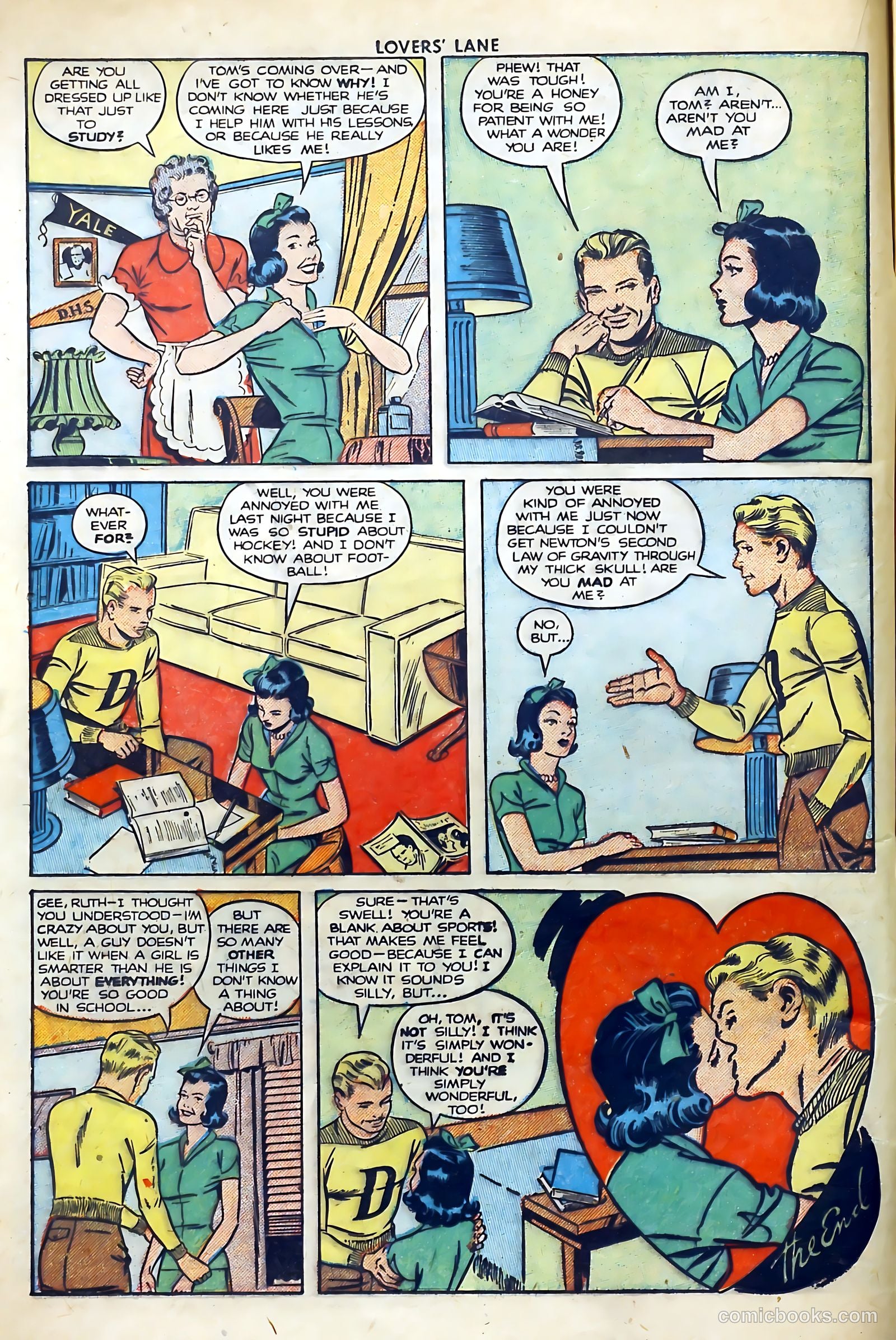 Lovers' Lane #8 (1950) — page 20 of 53