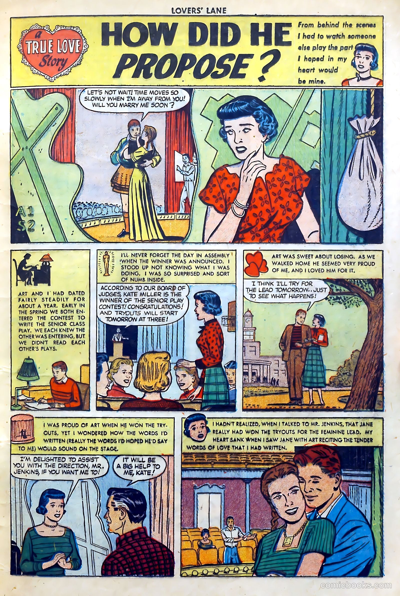 Lovers' Lane #8 (1950) — page 23 of 53