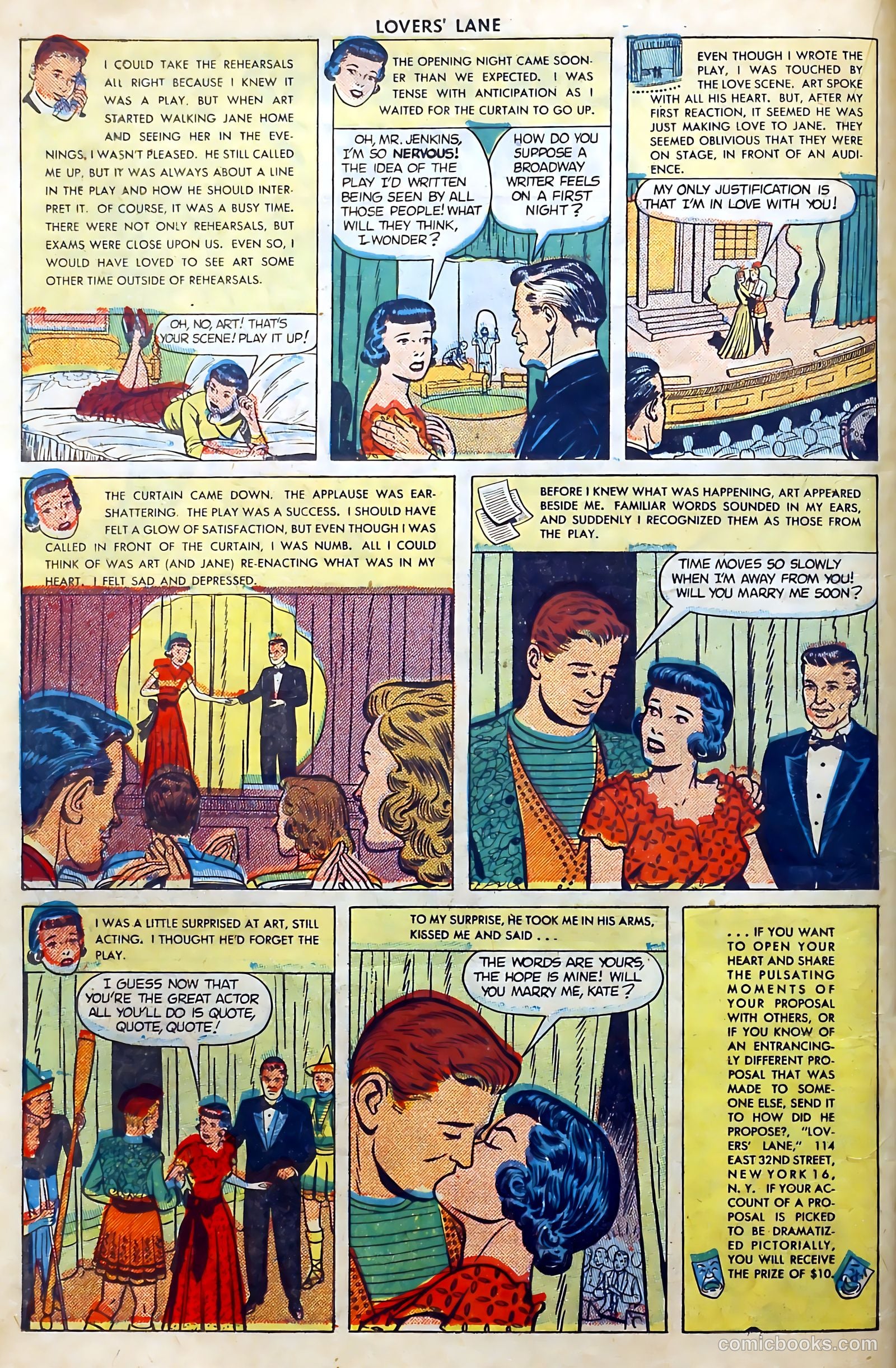 Lovers' Lane #8 (1950) — page 24 of 53