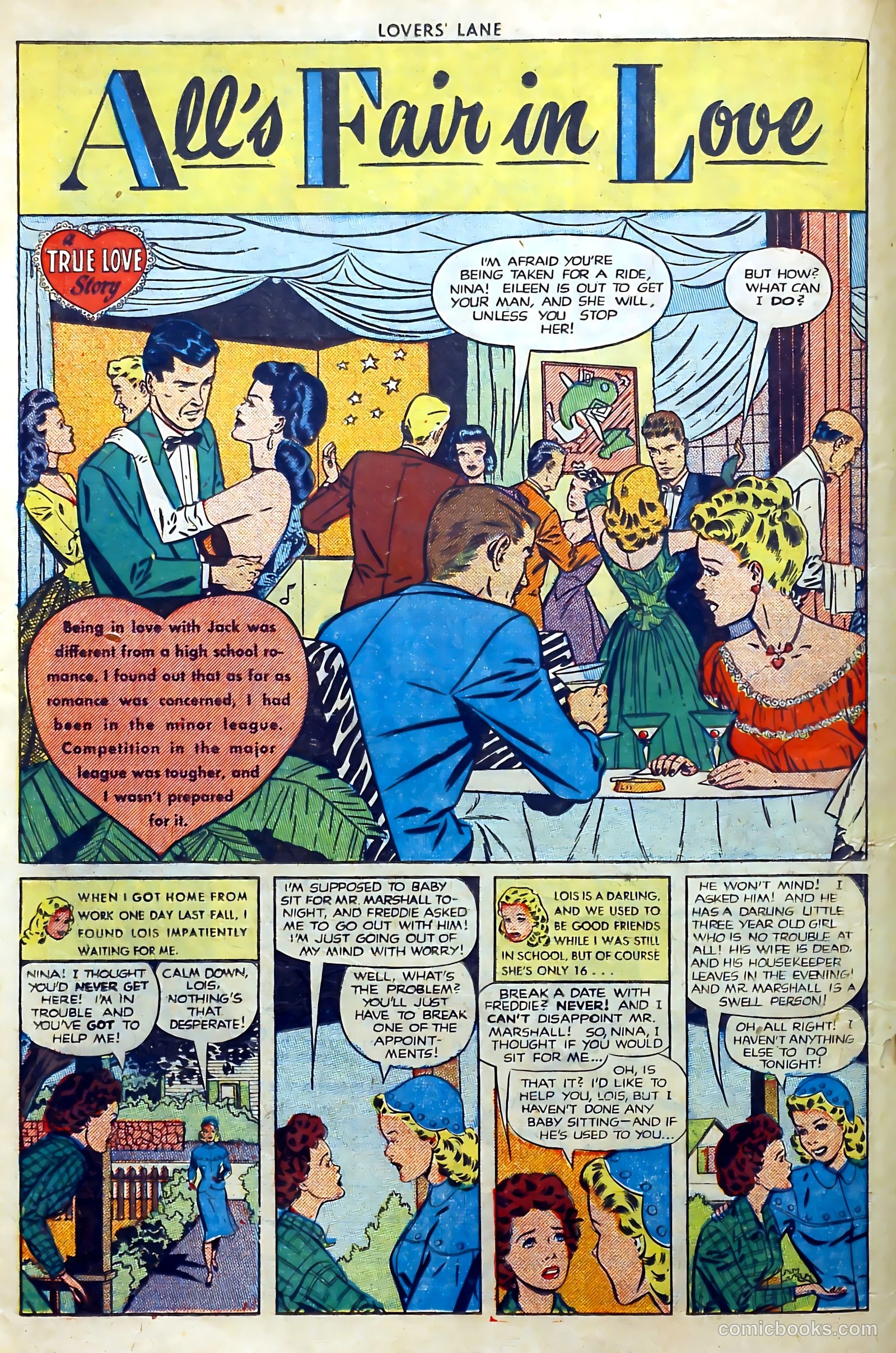 Lovers' Lane #8 (1950) — page 26 of 53