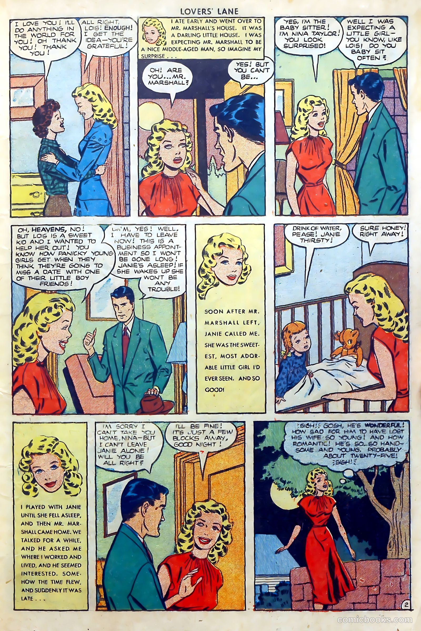 Lovers' Lane #8 (1950) — page 27 of 53