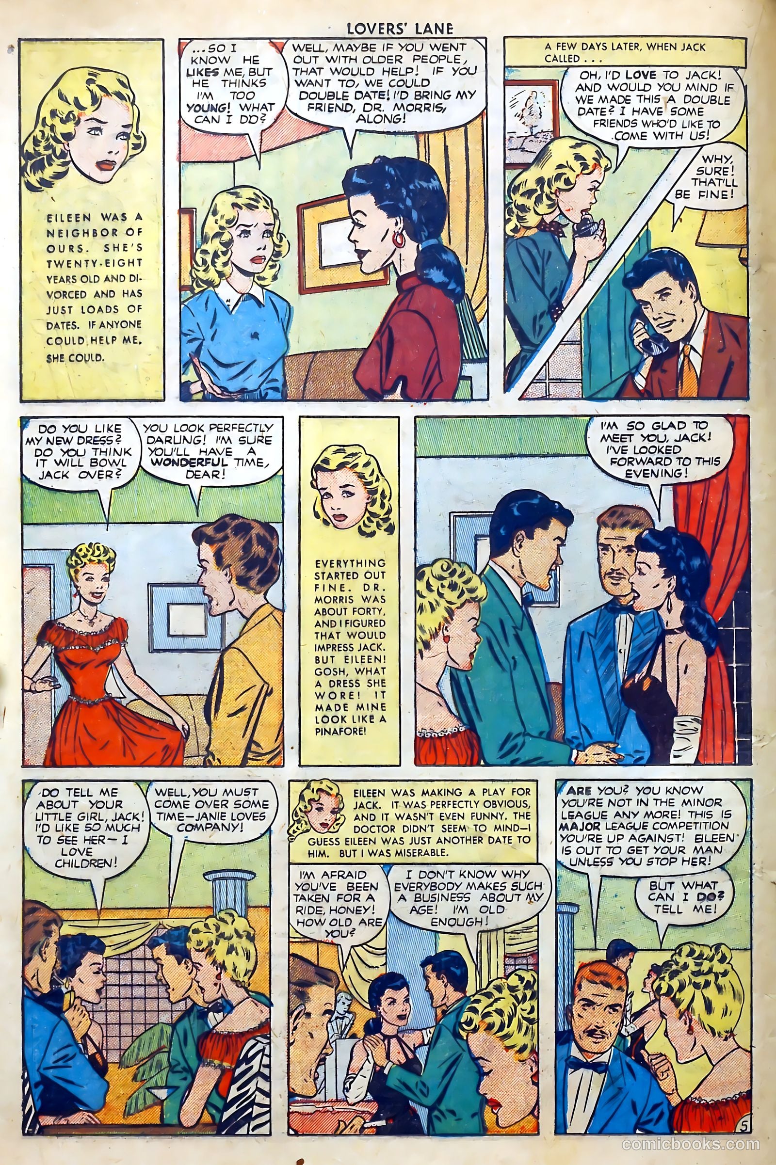 Lovers' Lane #8 (1950) — page 30 of 53
