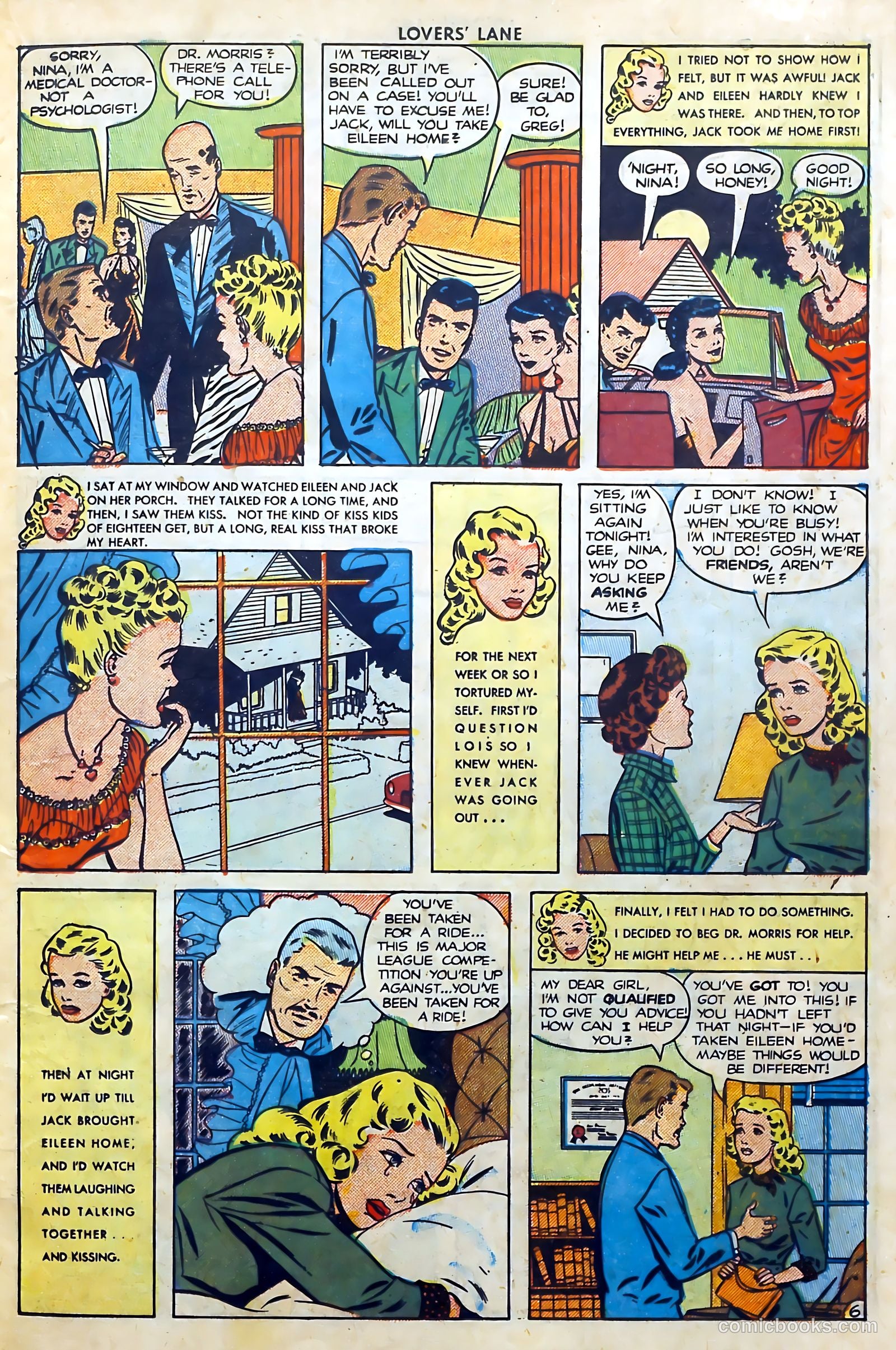 Lovers' Lane #8 (1950) — page 31 of 53