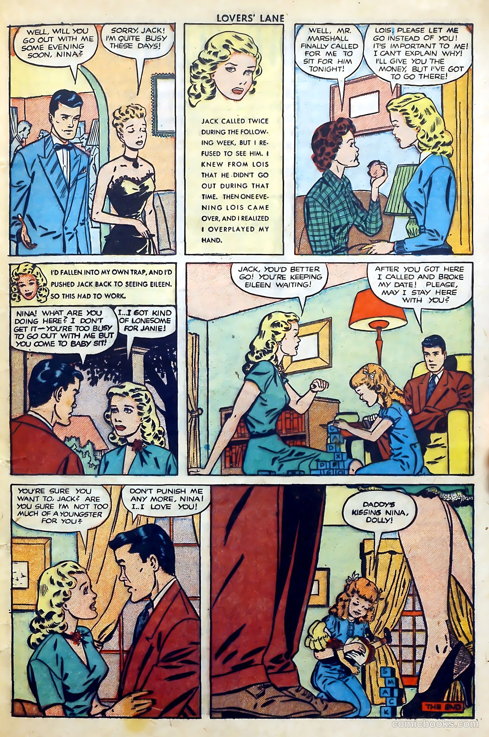 Lovers' Lane #8 (1950) — page 33 of 53