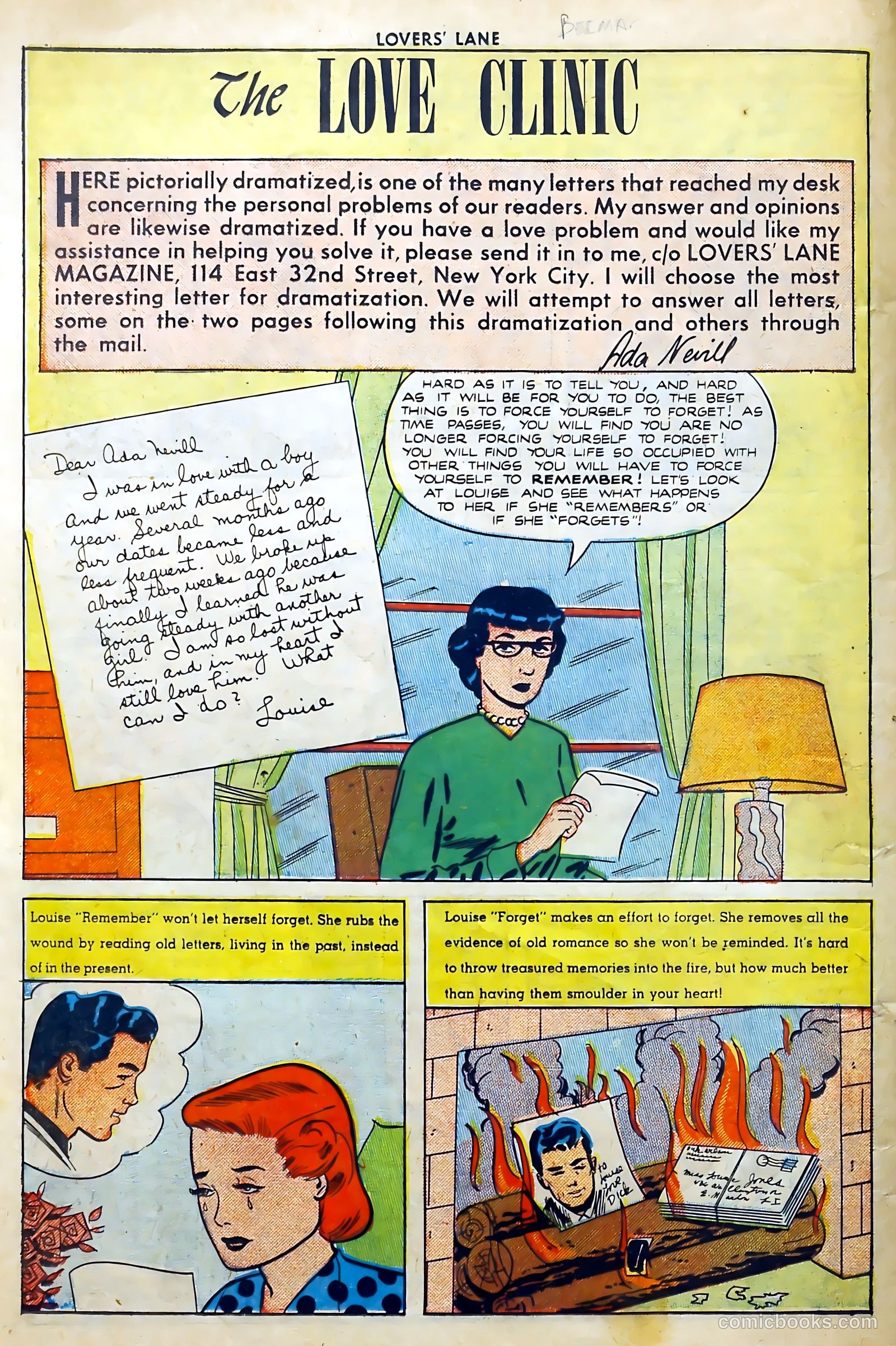 Lovers' Lane #8 (1950) — page 34 of 53