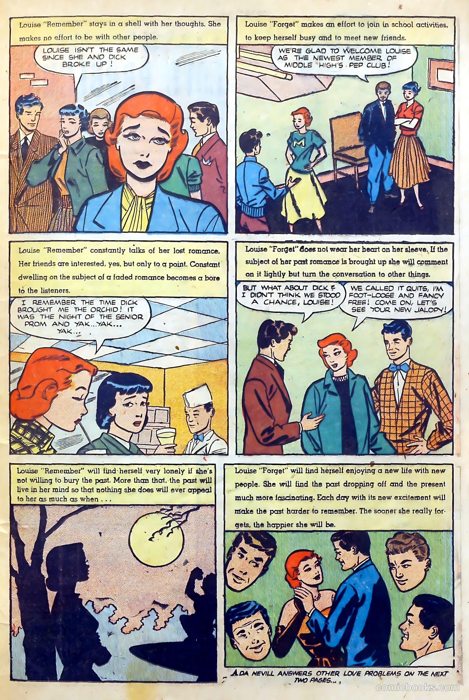 Lovers' Lane #8 (1950) — page 35 of 53