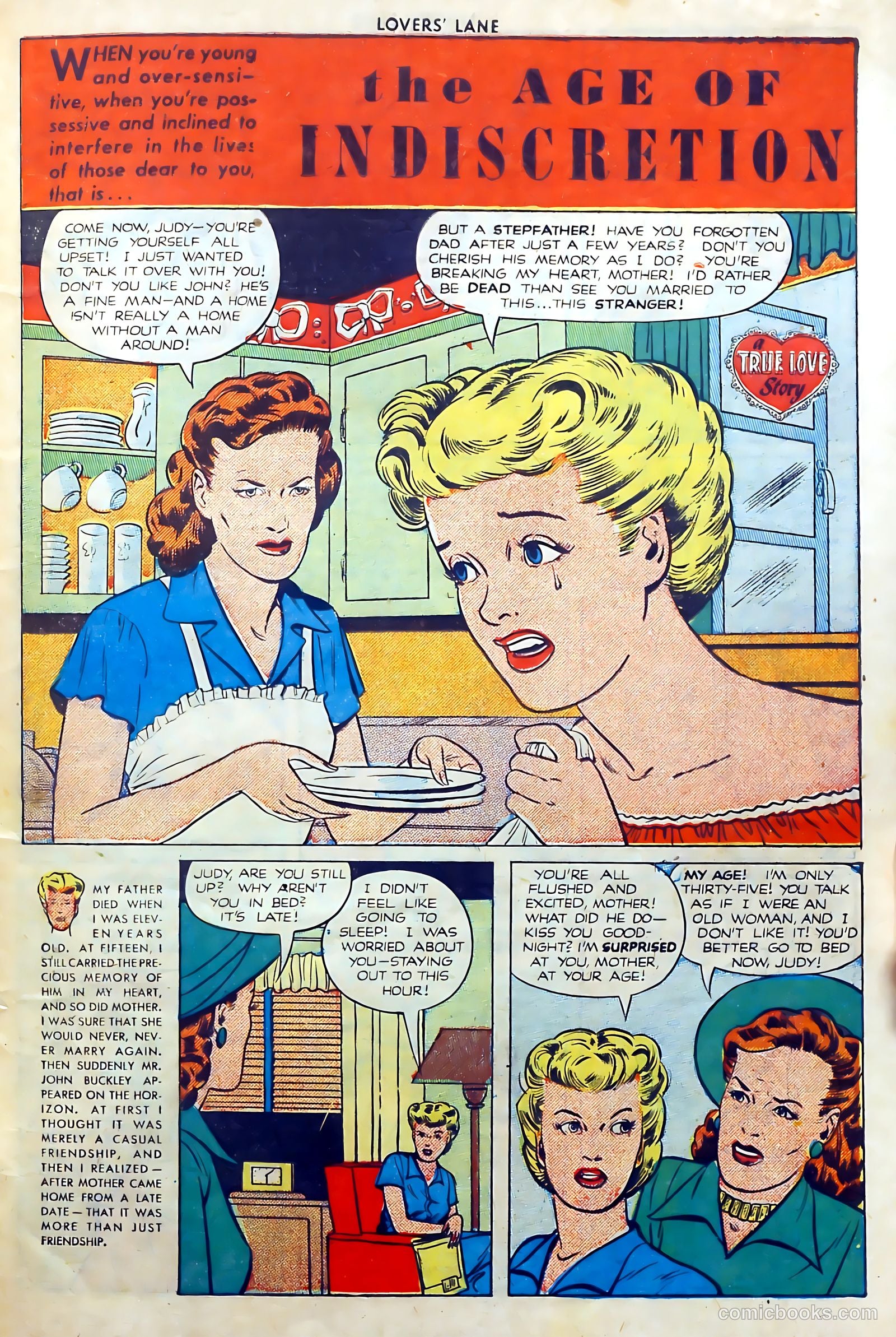 Lovers' Lane #8 (1950) — page 39 of 53