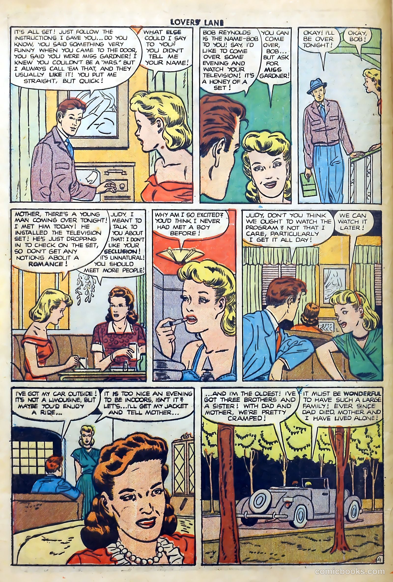 Lovers' Lane #8 (1950) — page 42 of 53