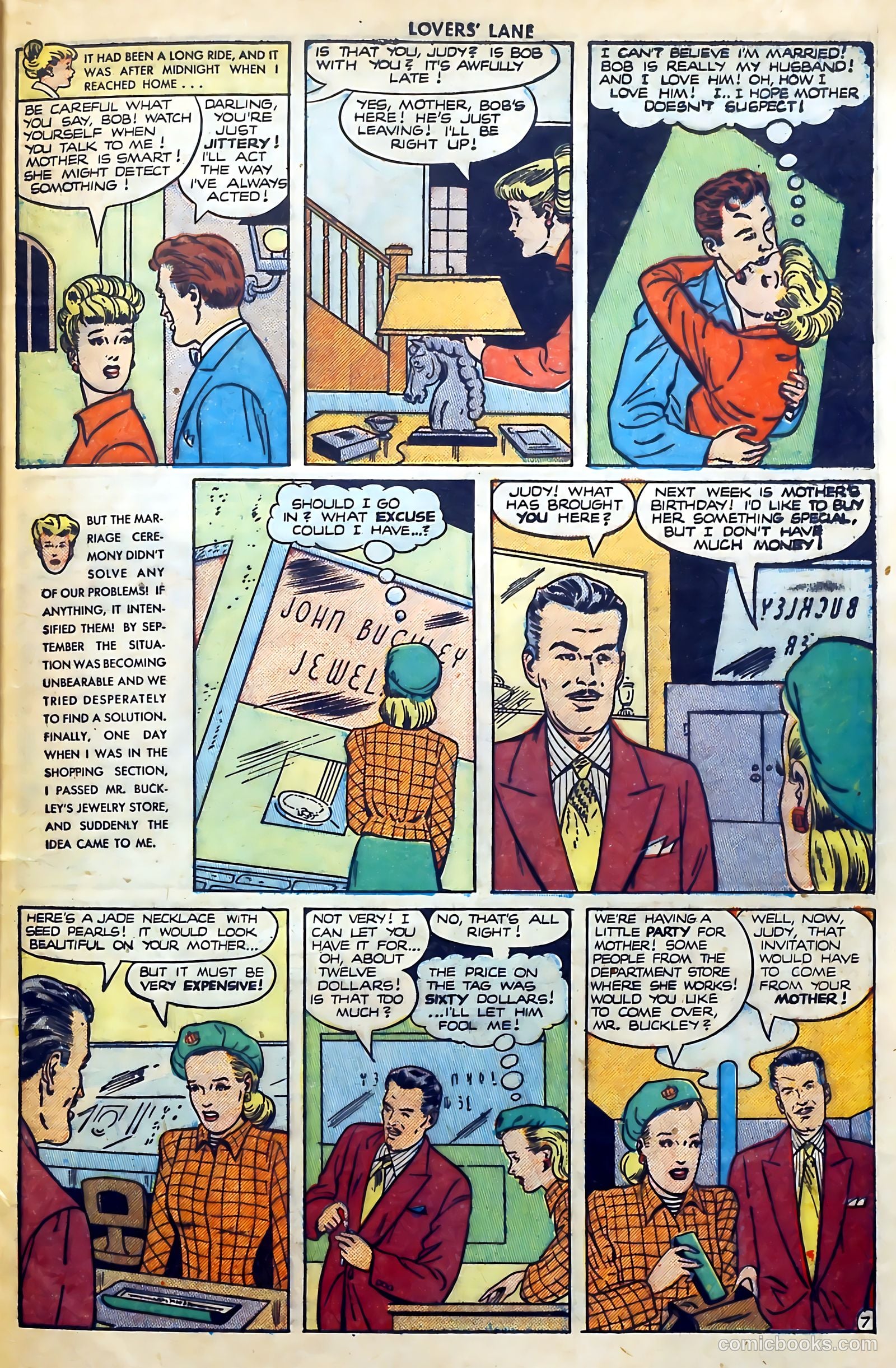 Lovers' Lane #8 (1950) — page 45 of 53