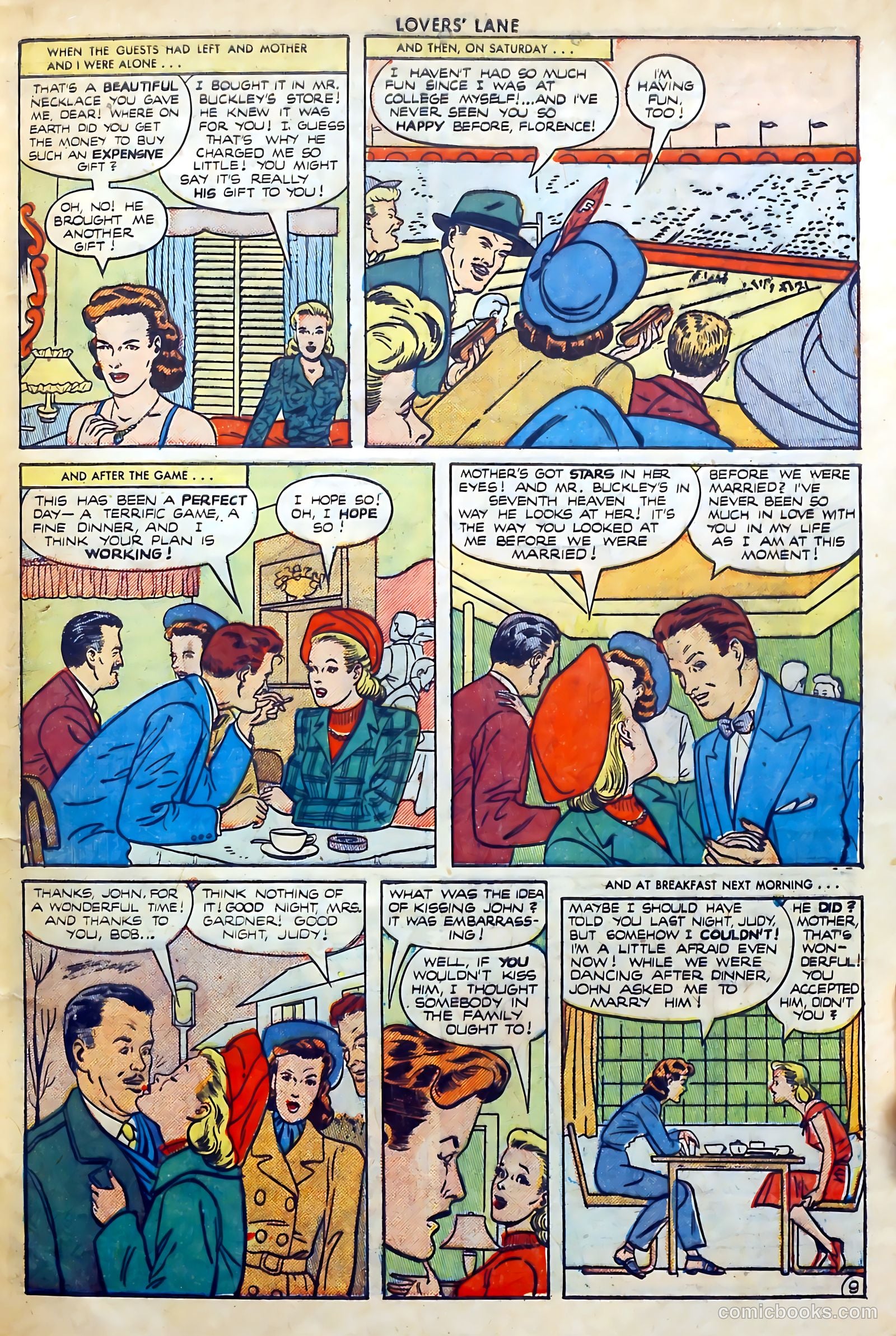 Lovers' Lane #8 (1950) — page 47 of 53