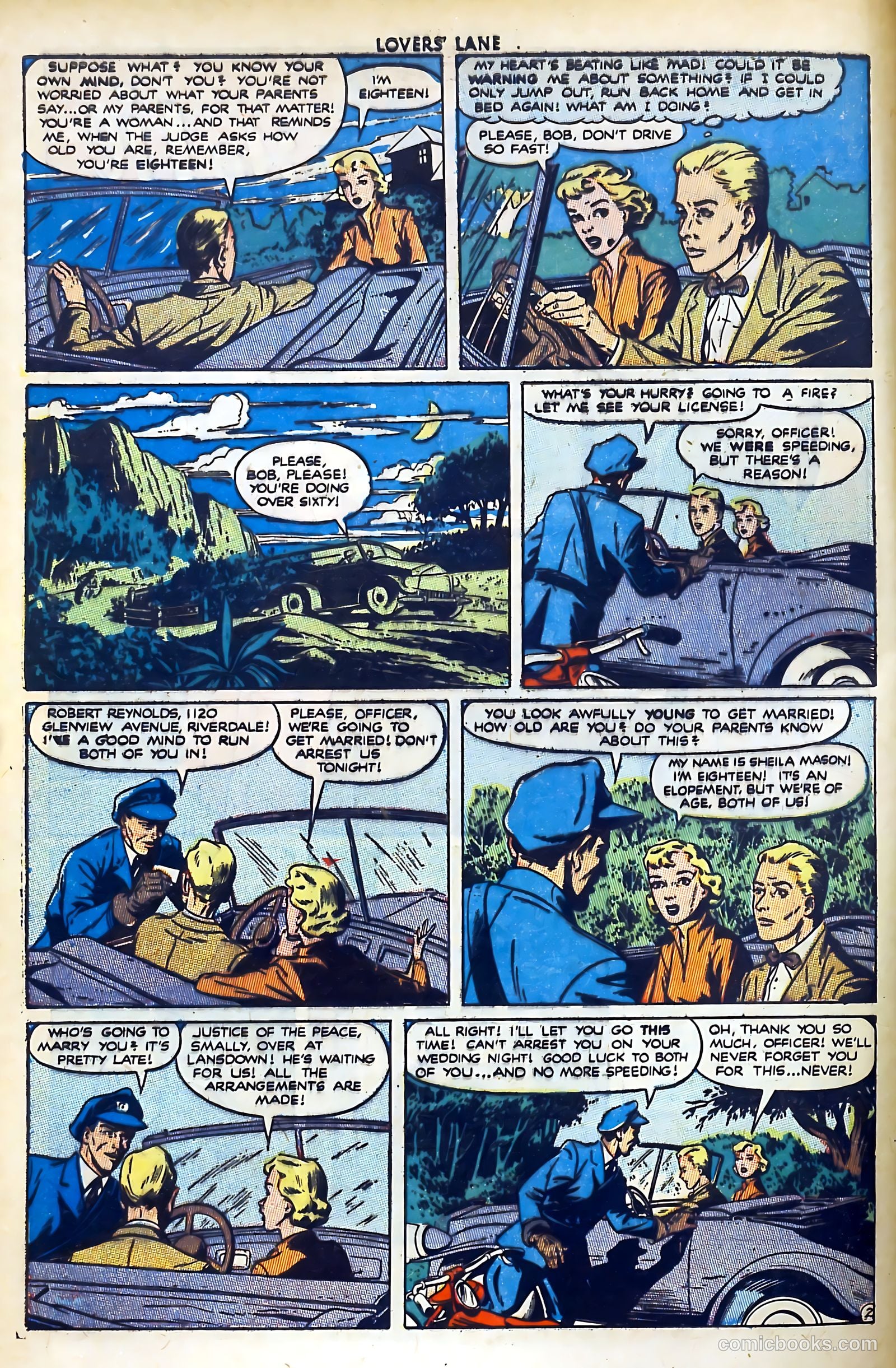 Lovers' Lane #9 (1951) — page 4 of 53