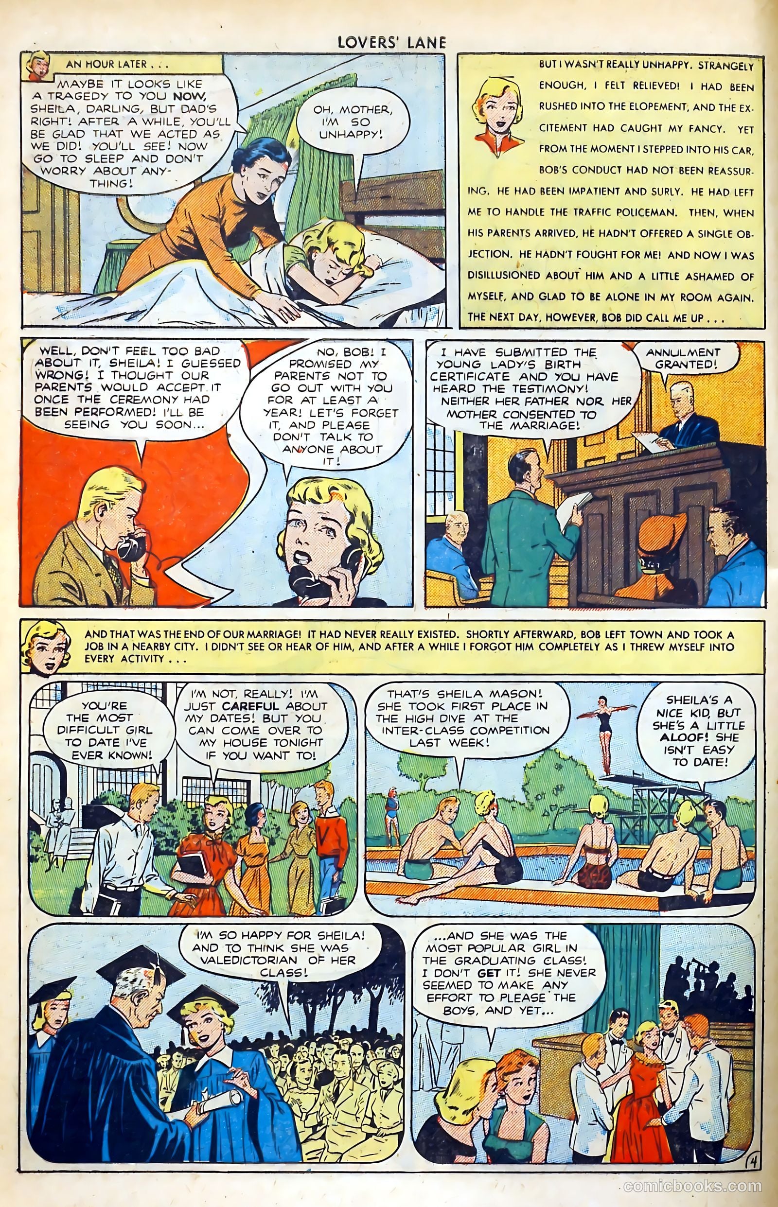 Lovers' Lane #9 (1951) — page 6 of 53
