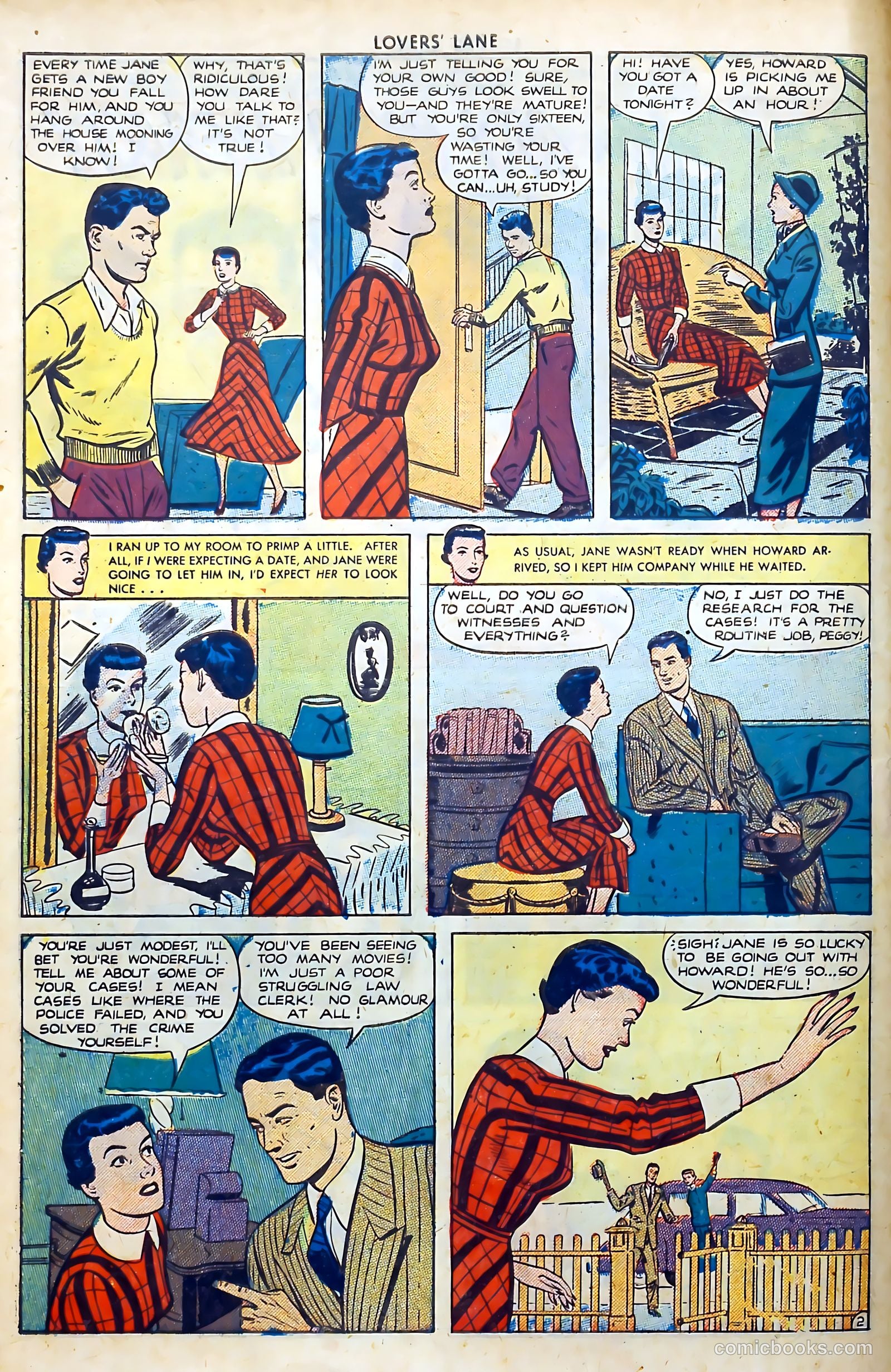 Lovers' Lane #9 (1951) — page 14 of 53