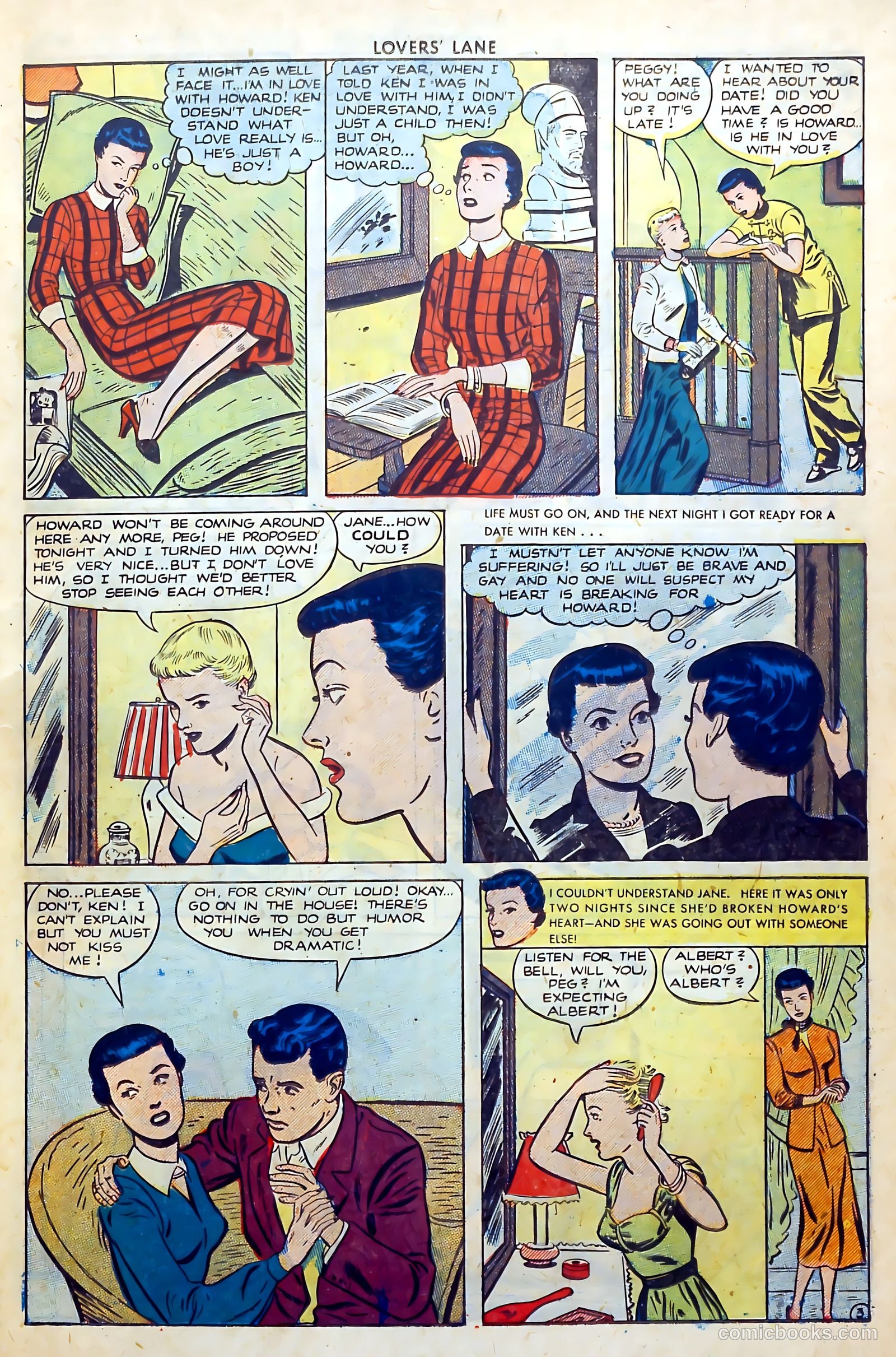 Lovers' Lane #9 (1951) — page 15 of 53