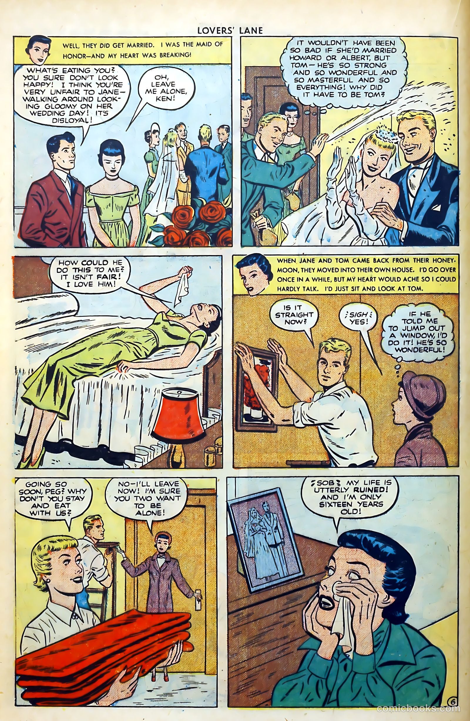 Lovers' Lane #9 (1951) — page 18 of 53