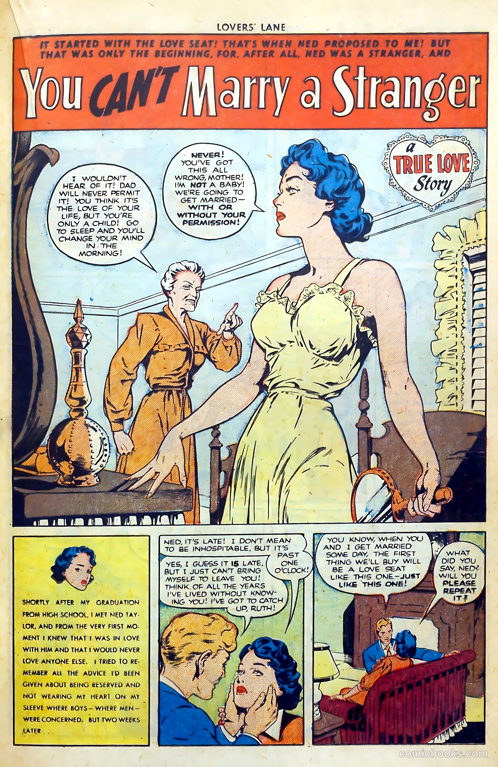 Lovers' Lane #9 (1951) — page 27 of 53