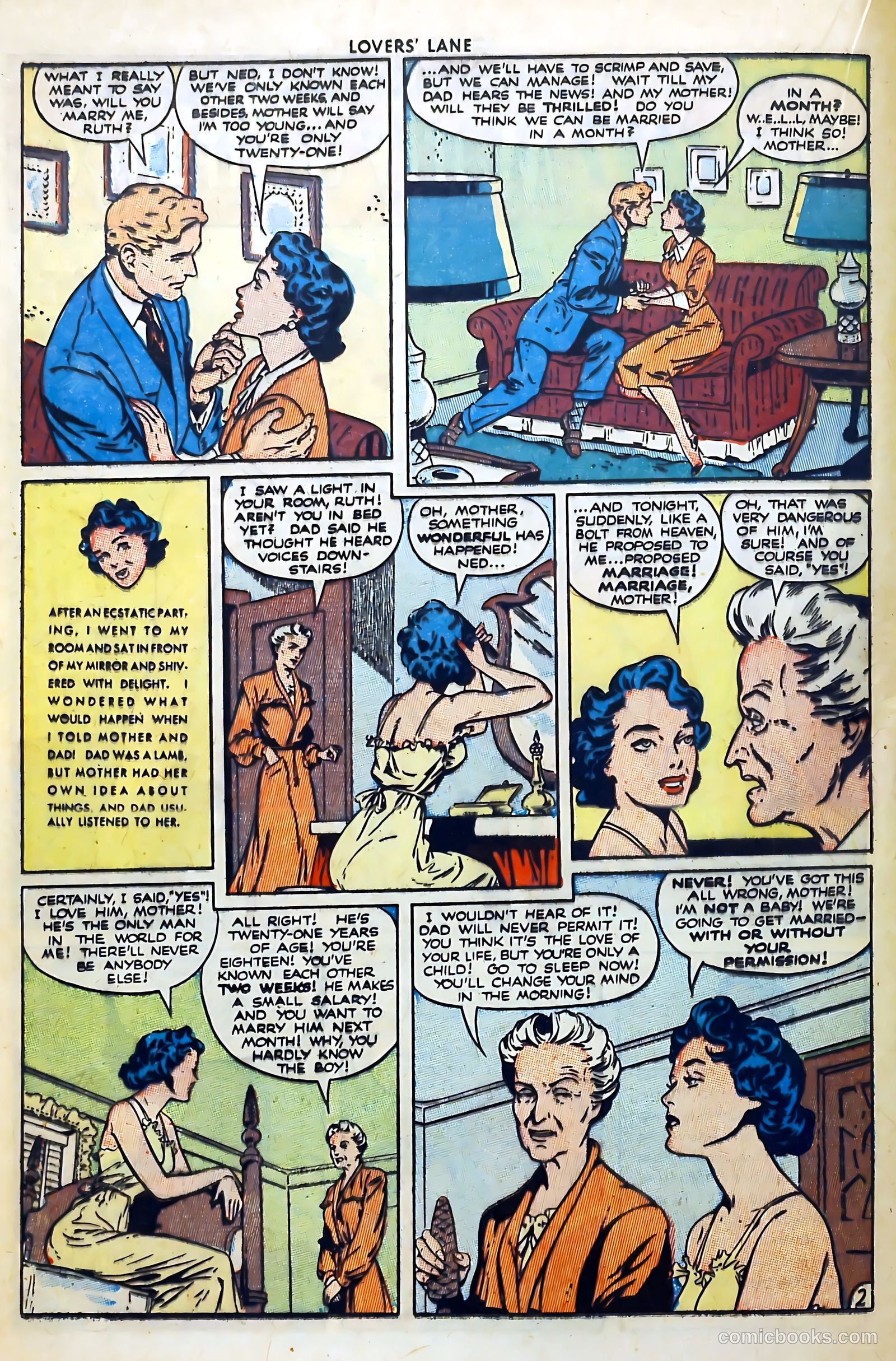 Lovers' Lane #9 (1951) — page 28 of 53