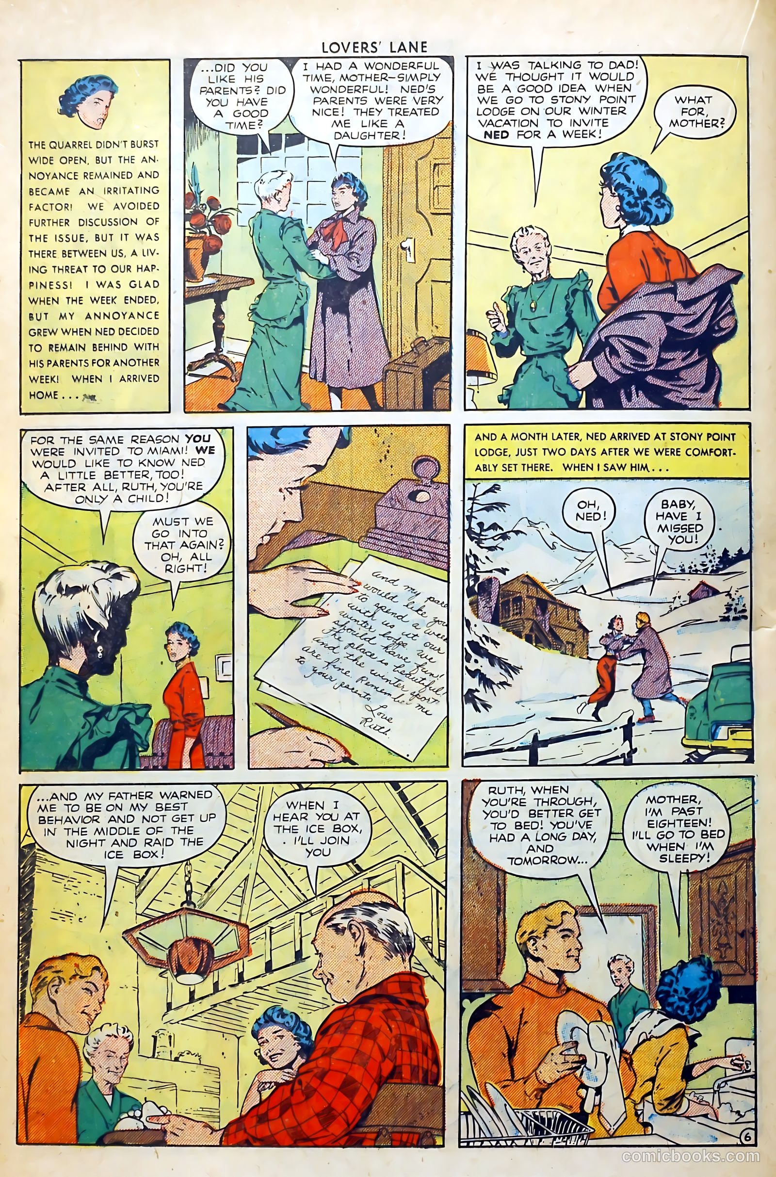 Lovers' Lane #9 (1951) — page 32 of 53