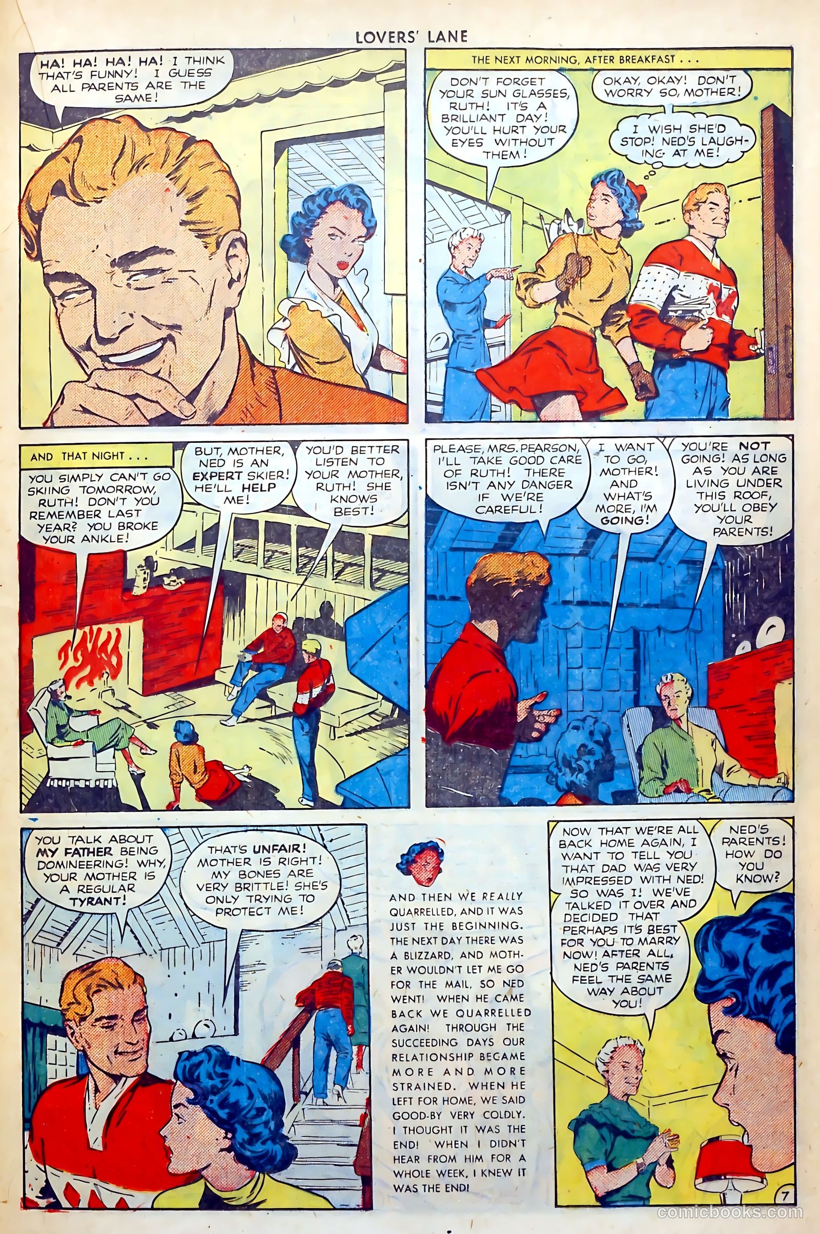 Lovers' Lane #9 (1951) — page 33 of 53