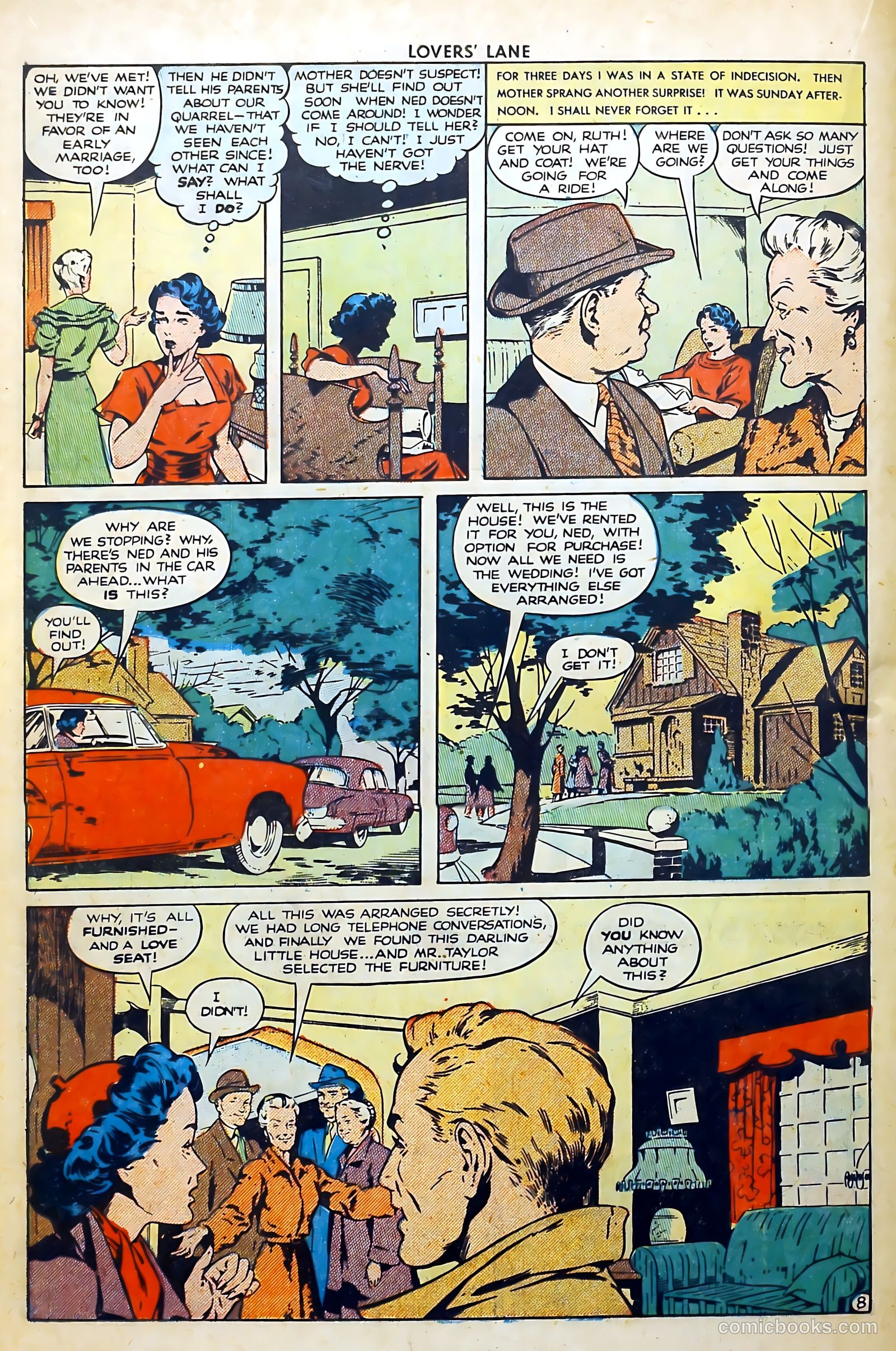 Lovers' Lane #9 (1951) — page 34 of 53