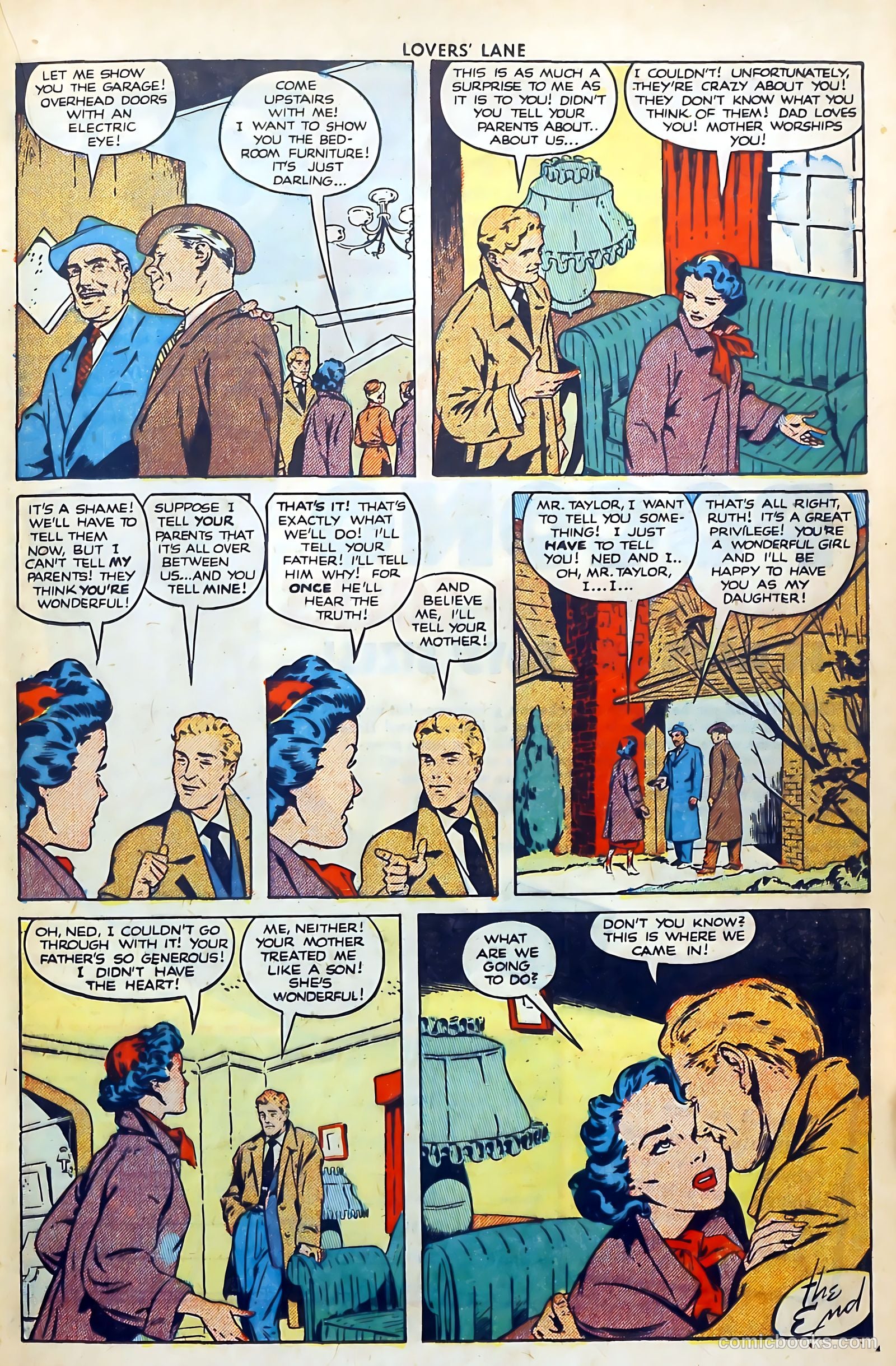 Lovers' Lane #9 (1951) — page 35 of 53