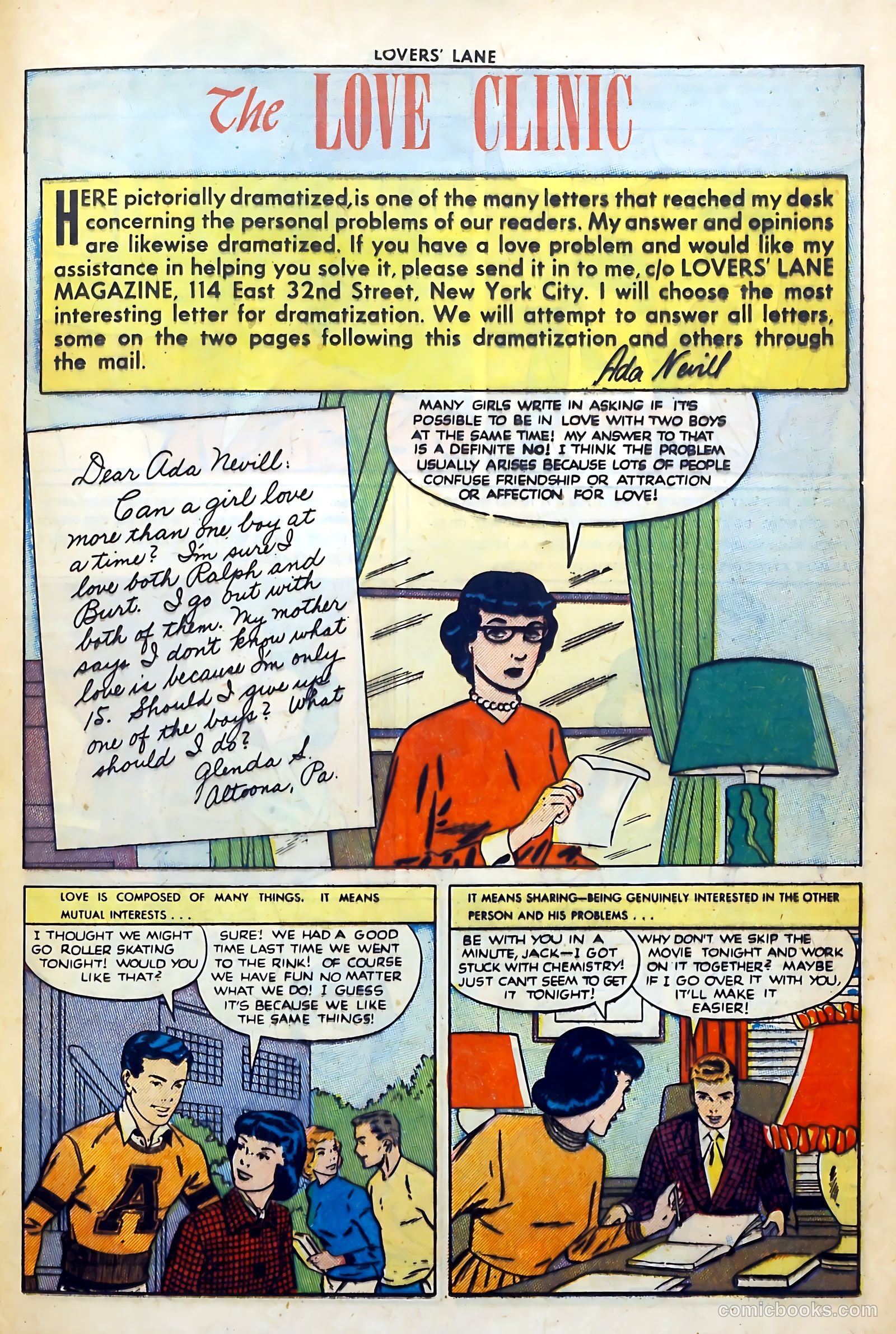 Lovers' Lane #9 (1951) — page 37 of 53