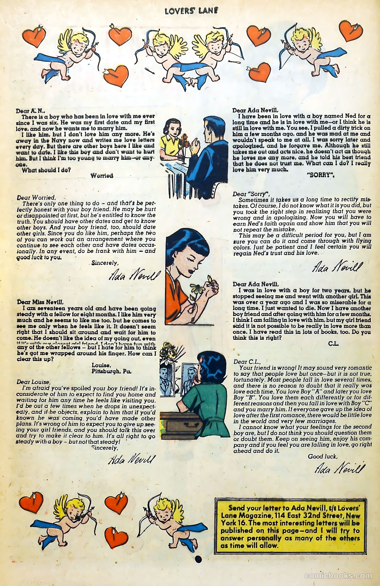 Lovers' Lane #9 (1951) — page 40 of 53