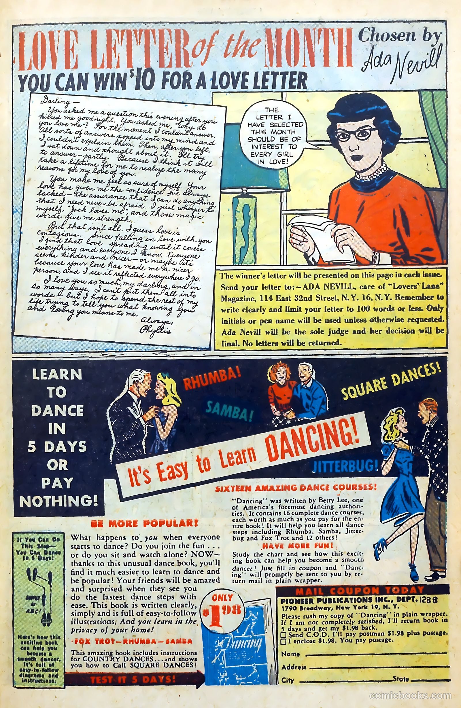 Lovers' Lane #9 (1951) — page 41 of 53