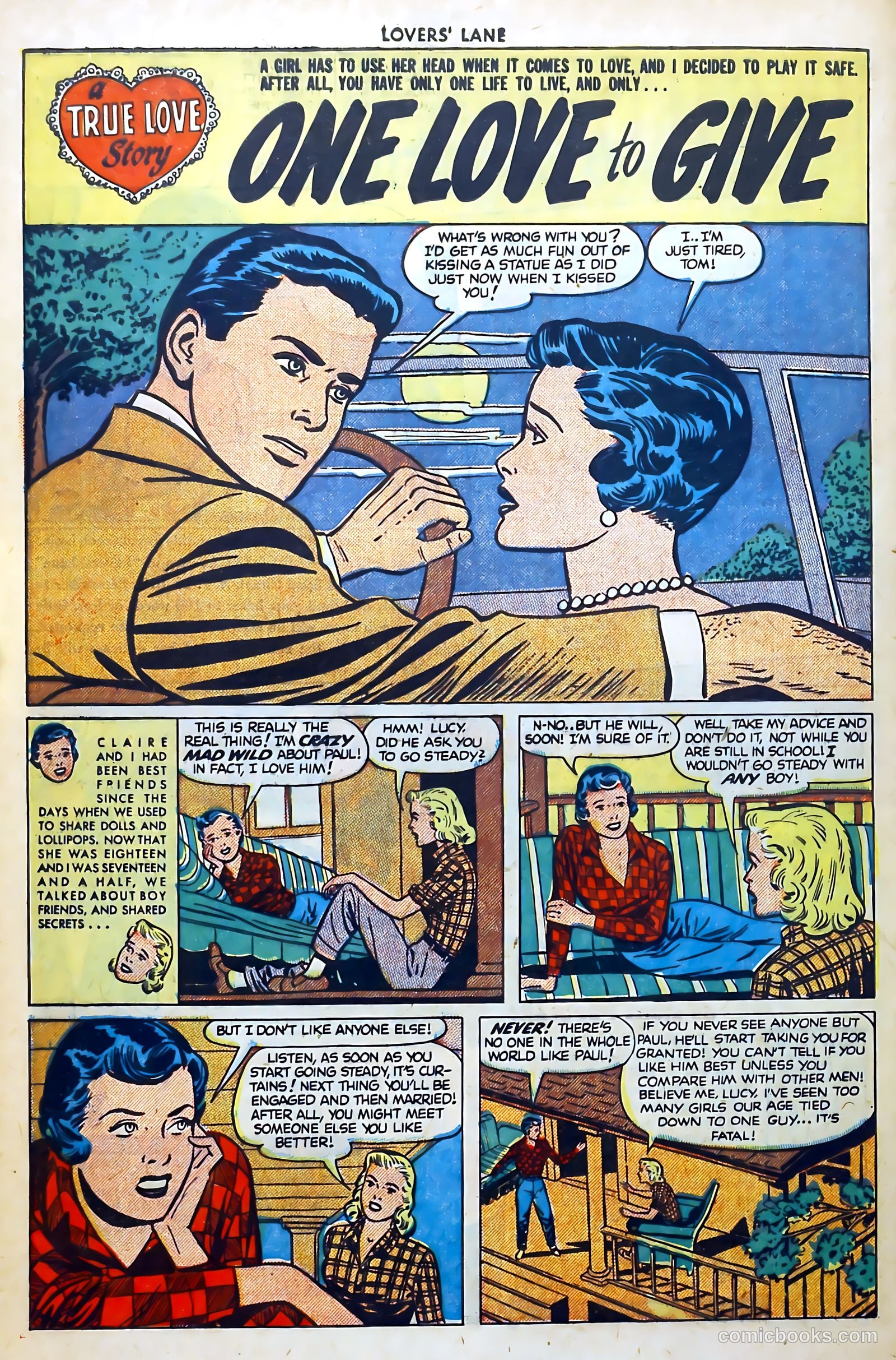Lovers' Lane #9 (1951) — page 42 of 53
