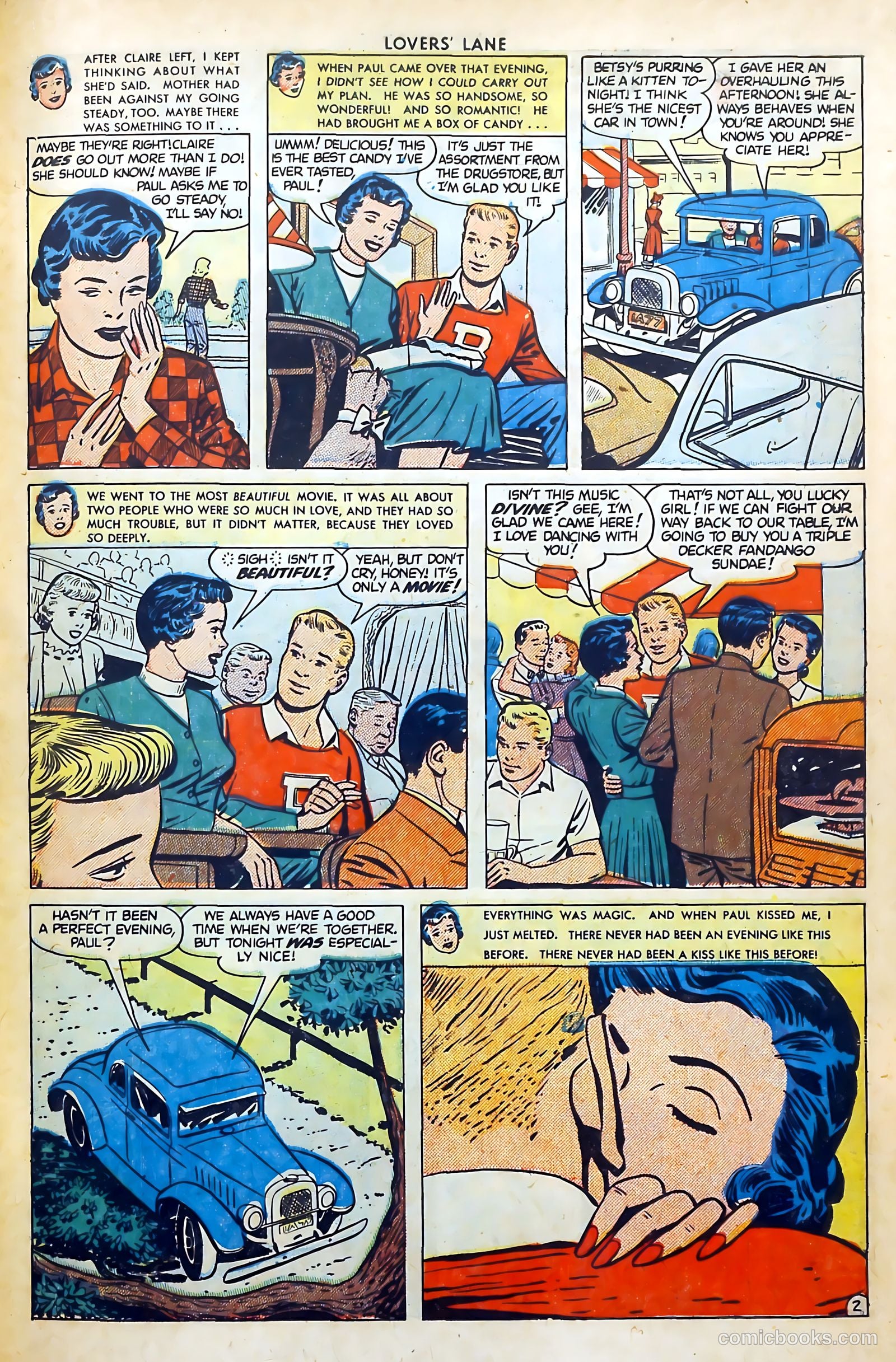 Lovers' Lane #9 (1951) — page 43 of 53