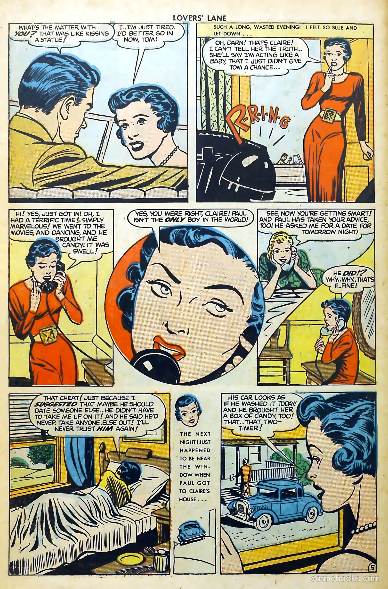 Lovers' Lane #9 (1951) — page 46 of 53