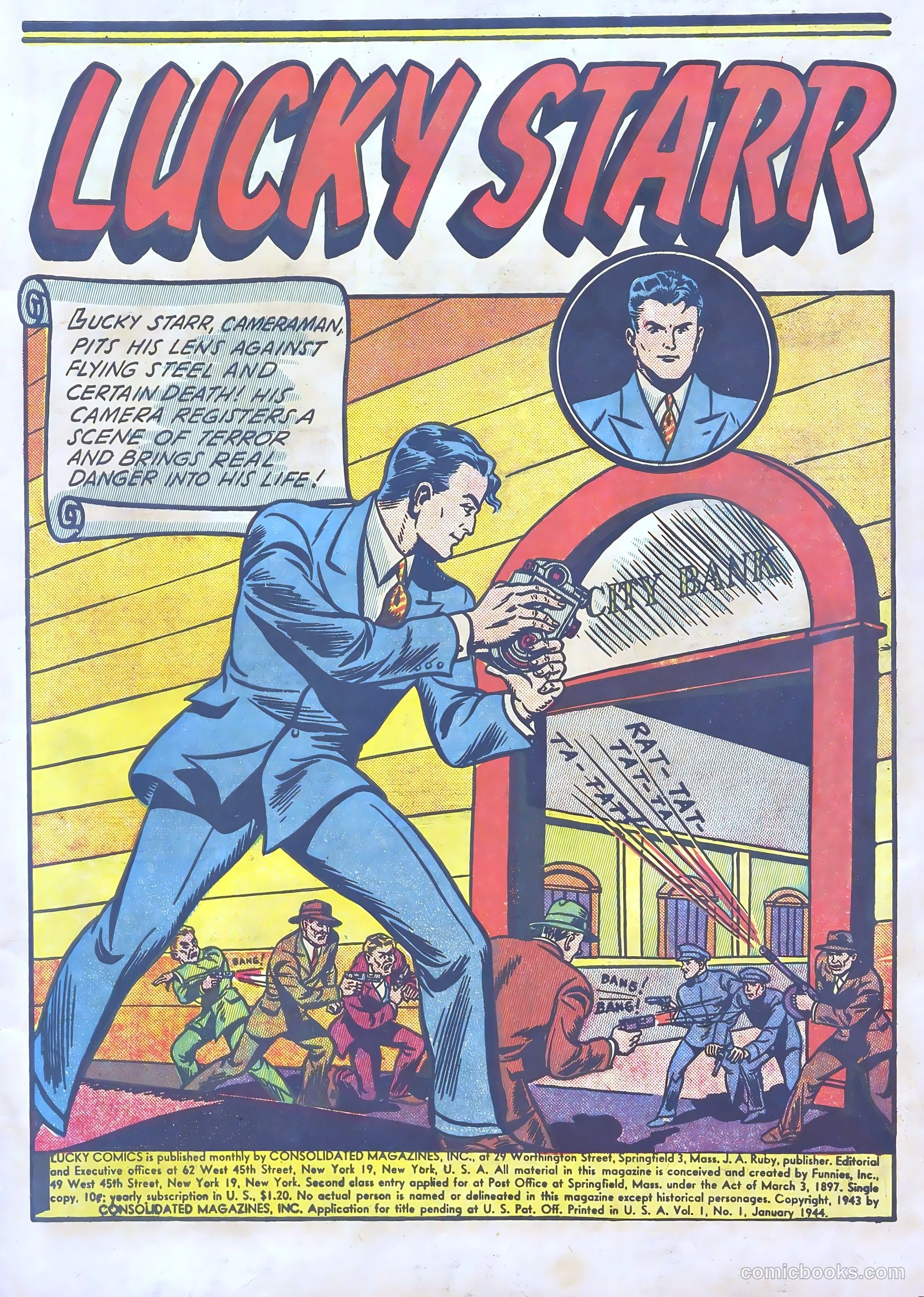 Lucky Comics #1 (1943) — page 3 of 52