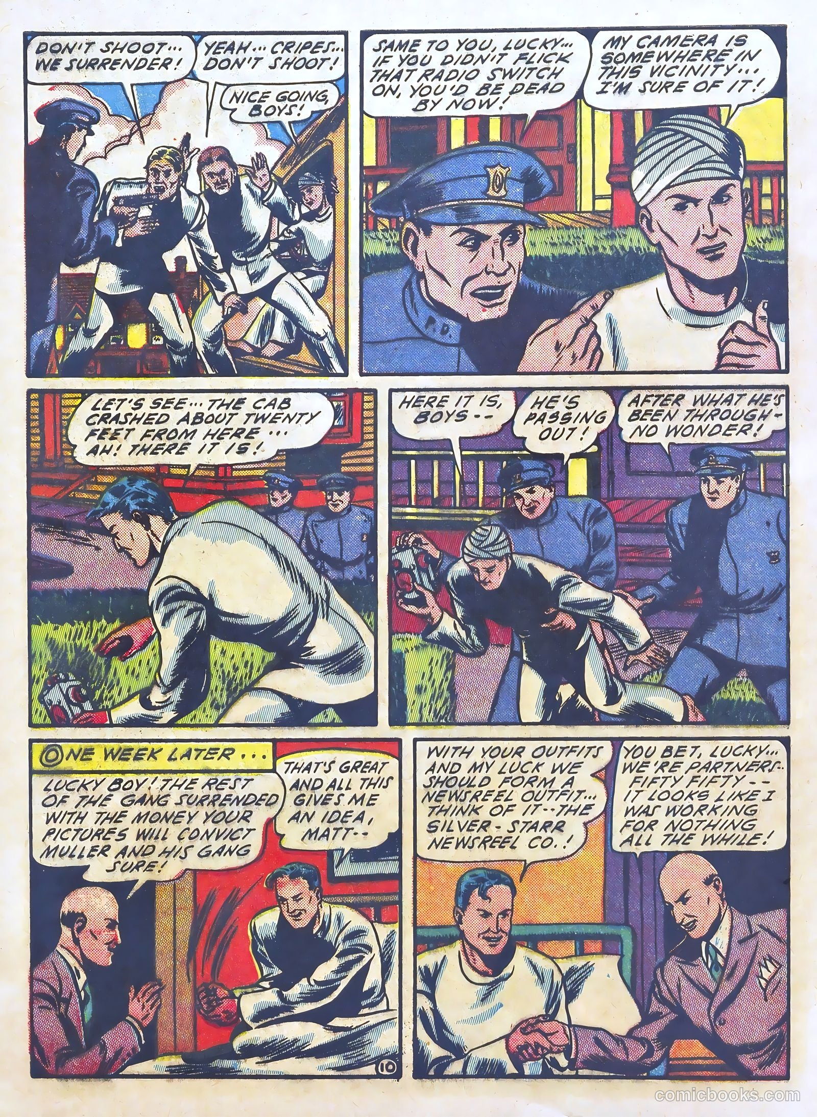 Lucky Comics #1 (1943) — page 12 of 52