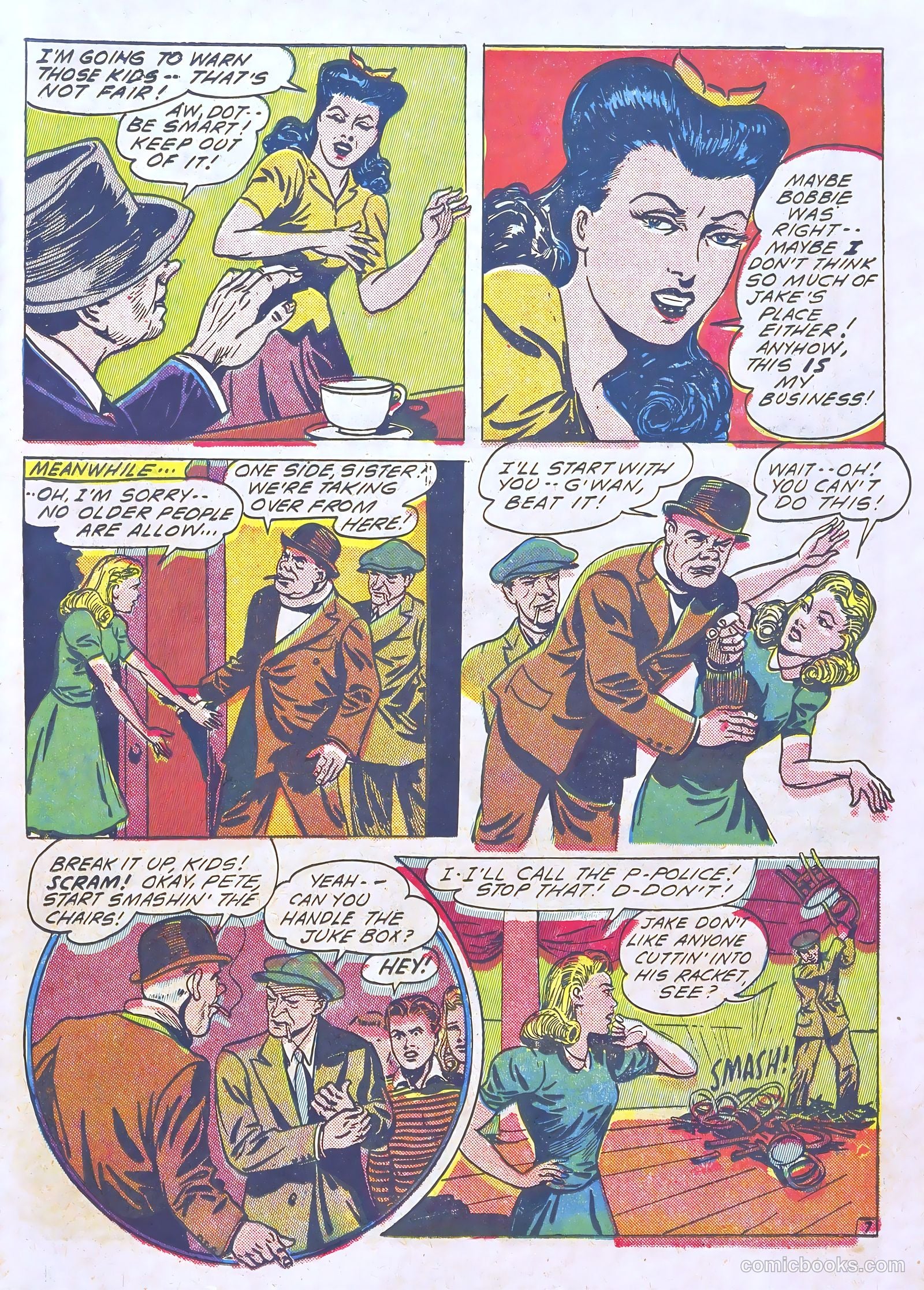 Lucky Comics #1 (1943) — page 35 of 52