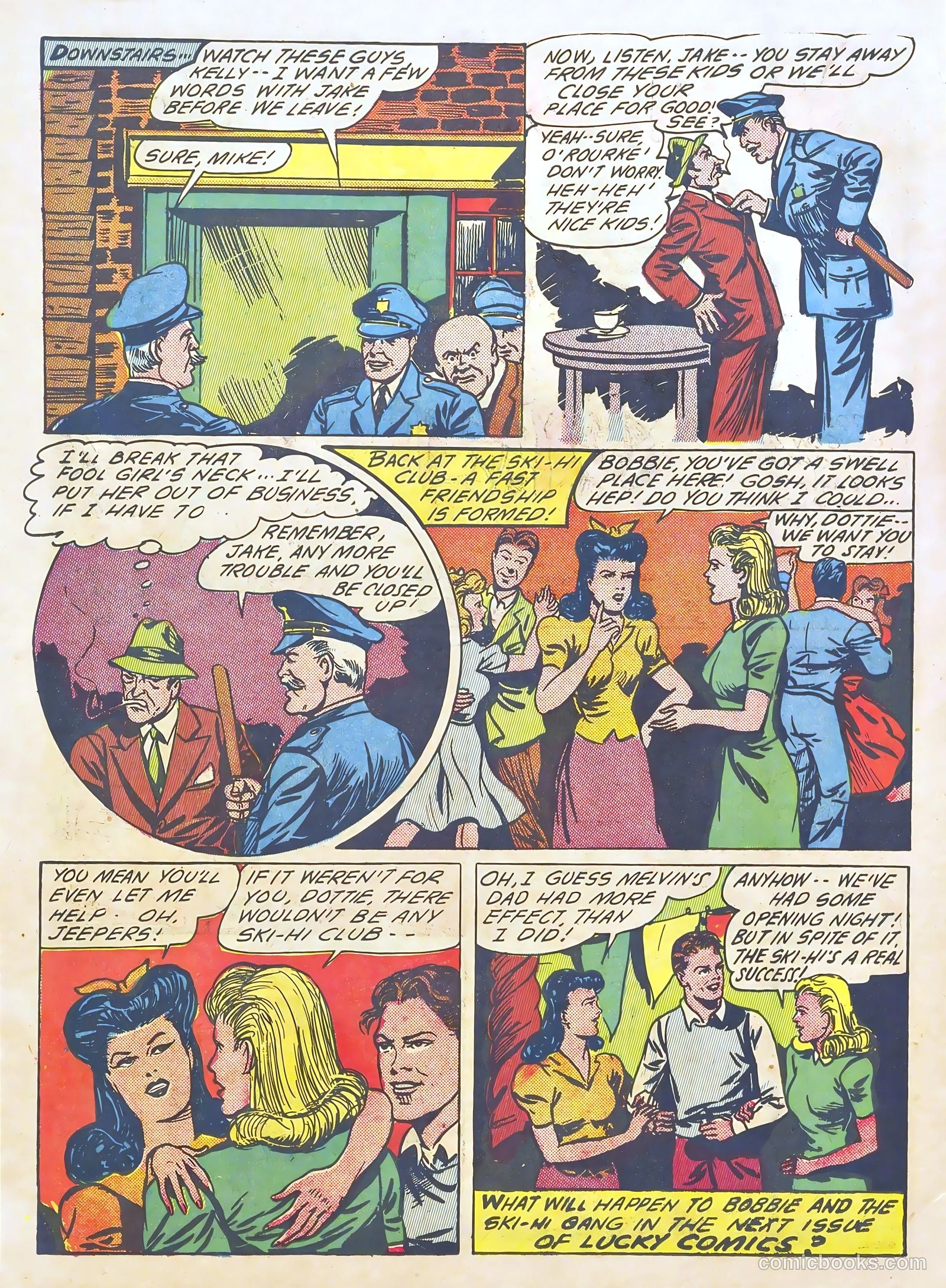 Lucky Comics #1 (1943) — page 38 of 52