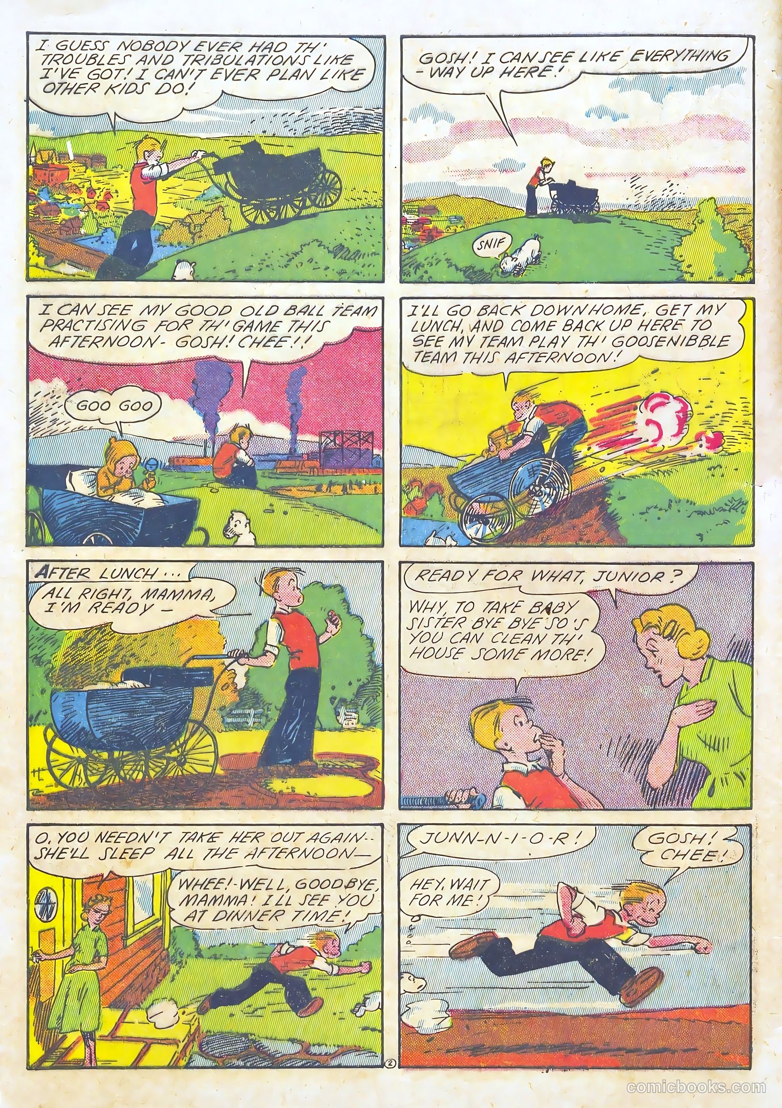 Lucky Comics #1 (1943) — page 40 of 52