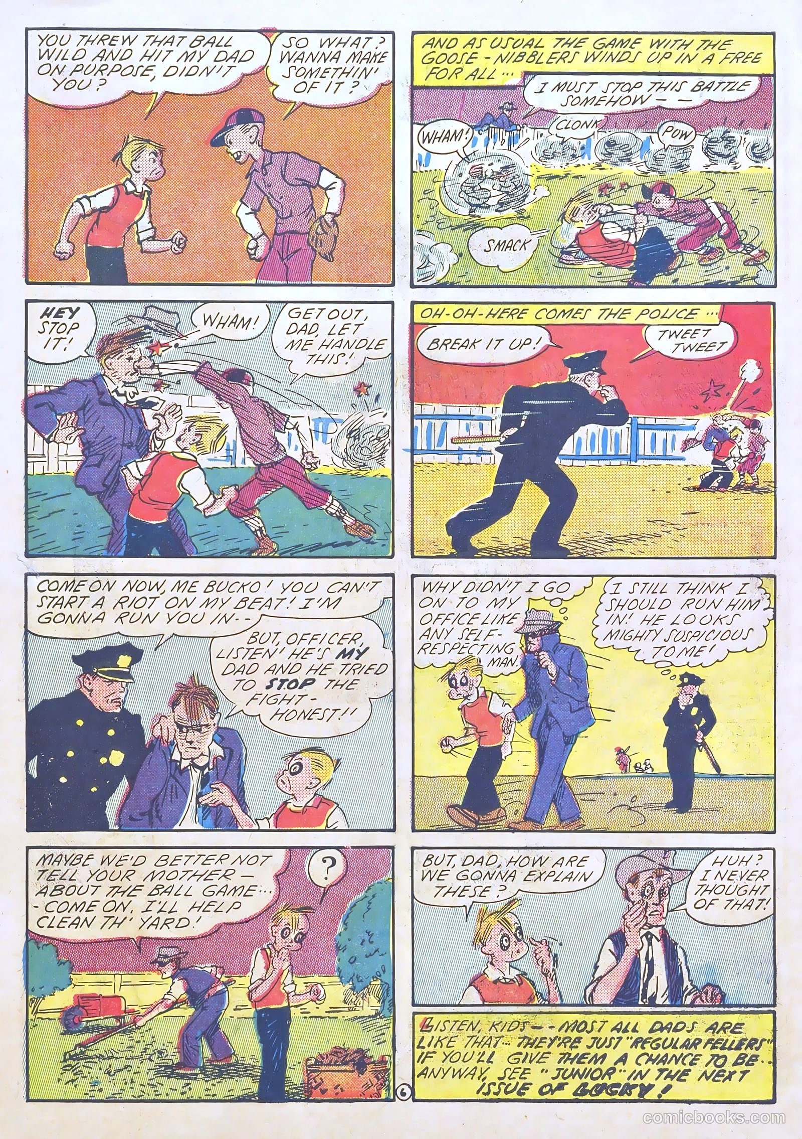 Lucky Comics #1 (1943) — page 44 of 52