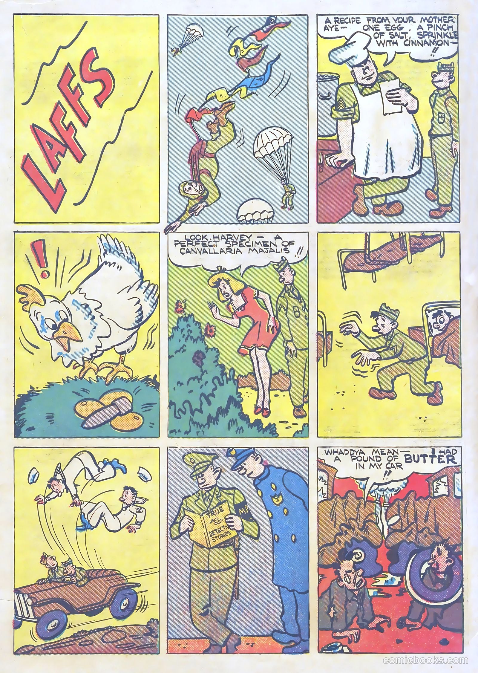Lucky Comics #1 (1943) — page 50 of 52