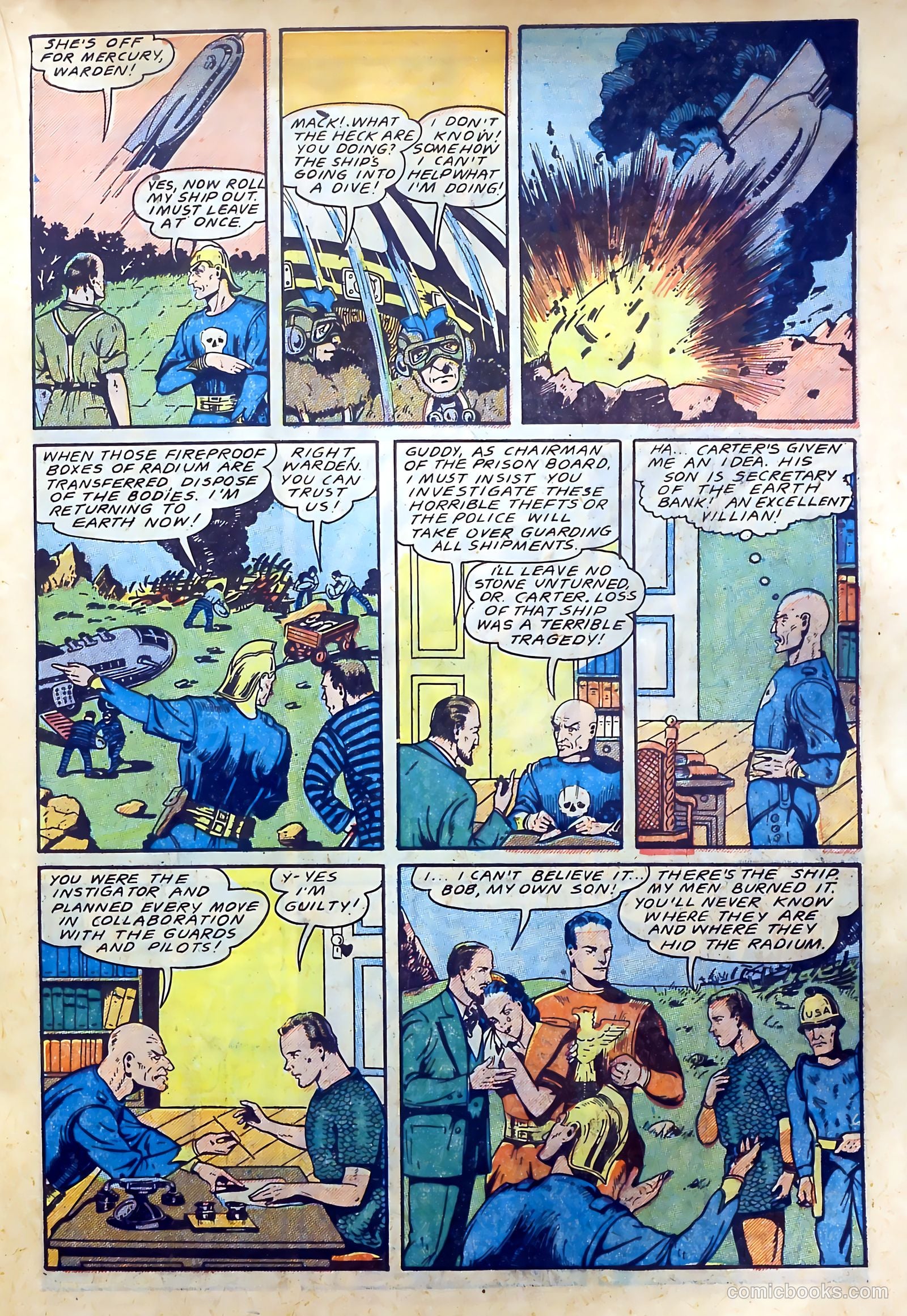 Lucky Comics #1 (1941) — page 19 of 52