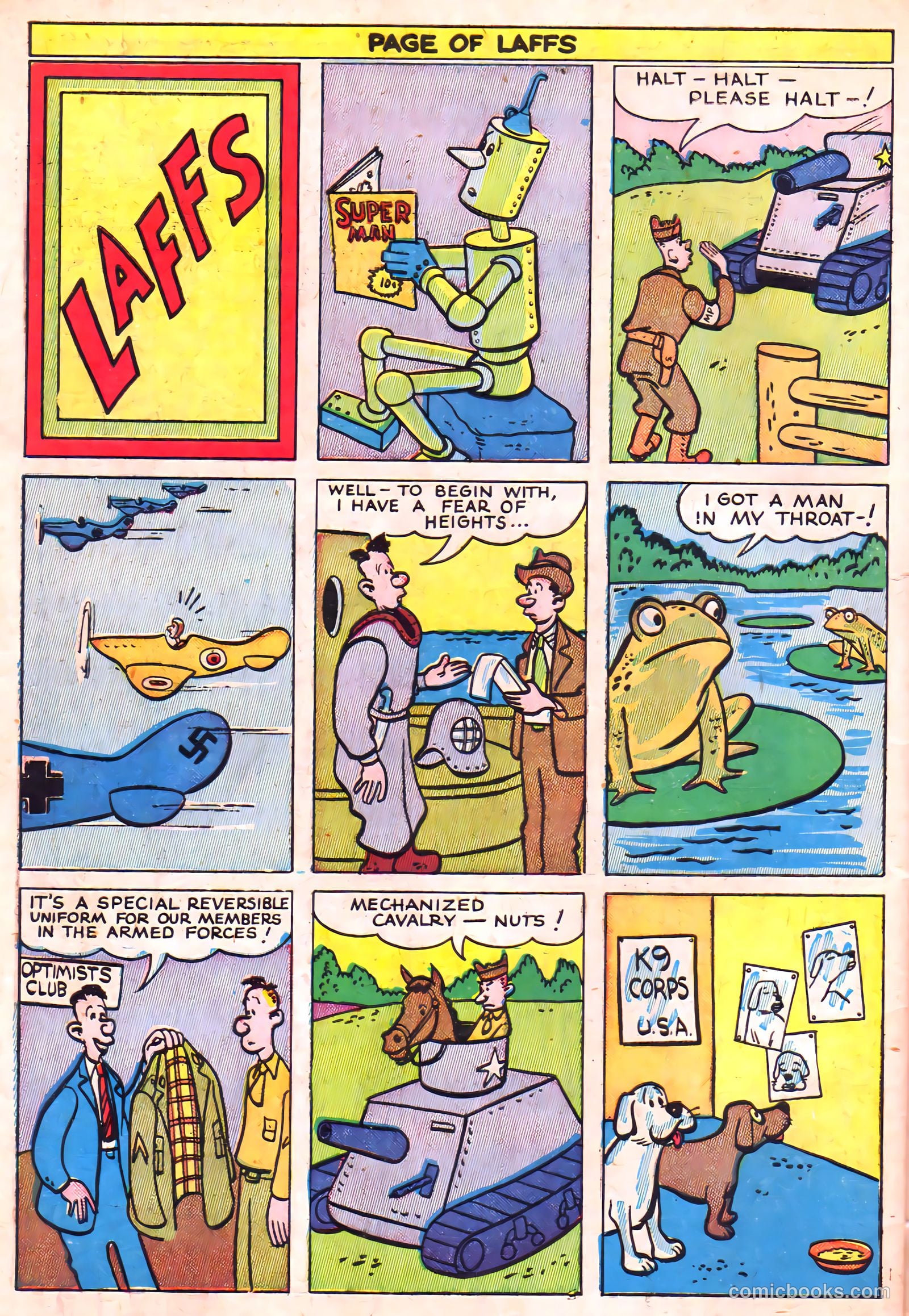 Lucky Comics #2 (1945) — page 34 of 35